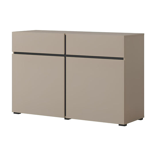 Kumode Krosit kolekcija 119/78/40 cm congo/melns