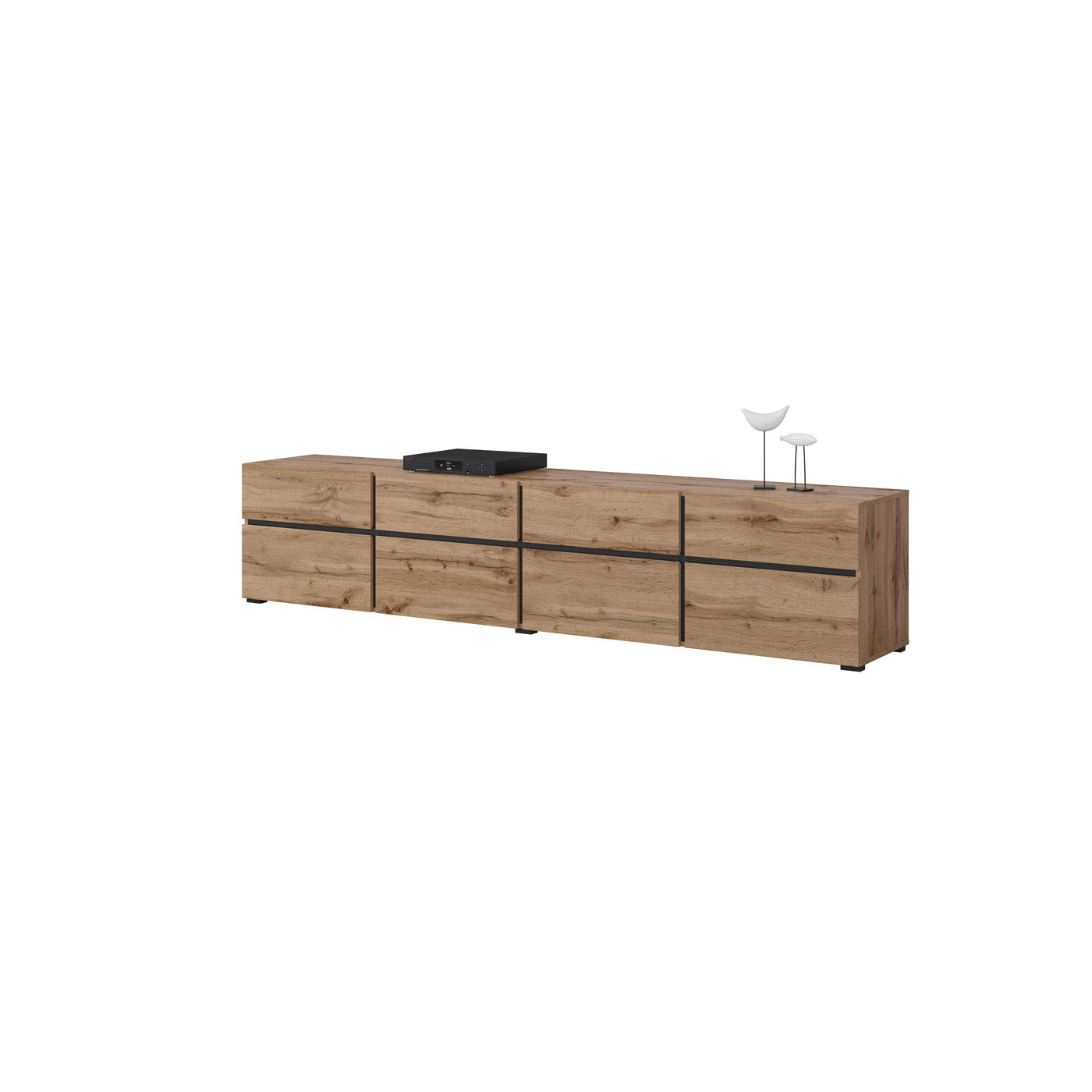 TV skapis Krosit kolekcija 225/48/40 cm Votan ozols