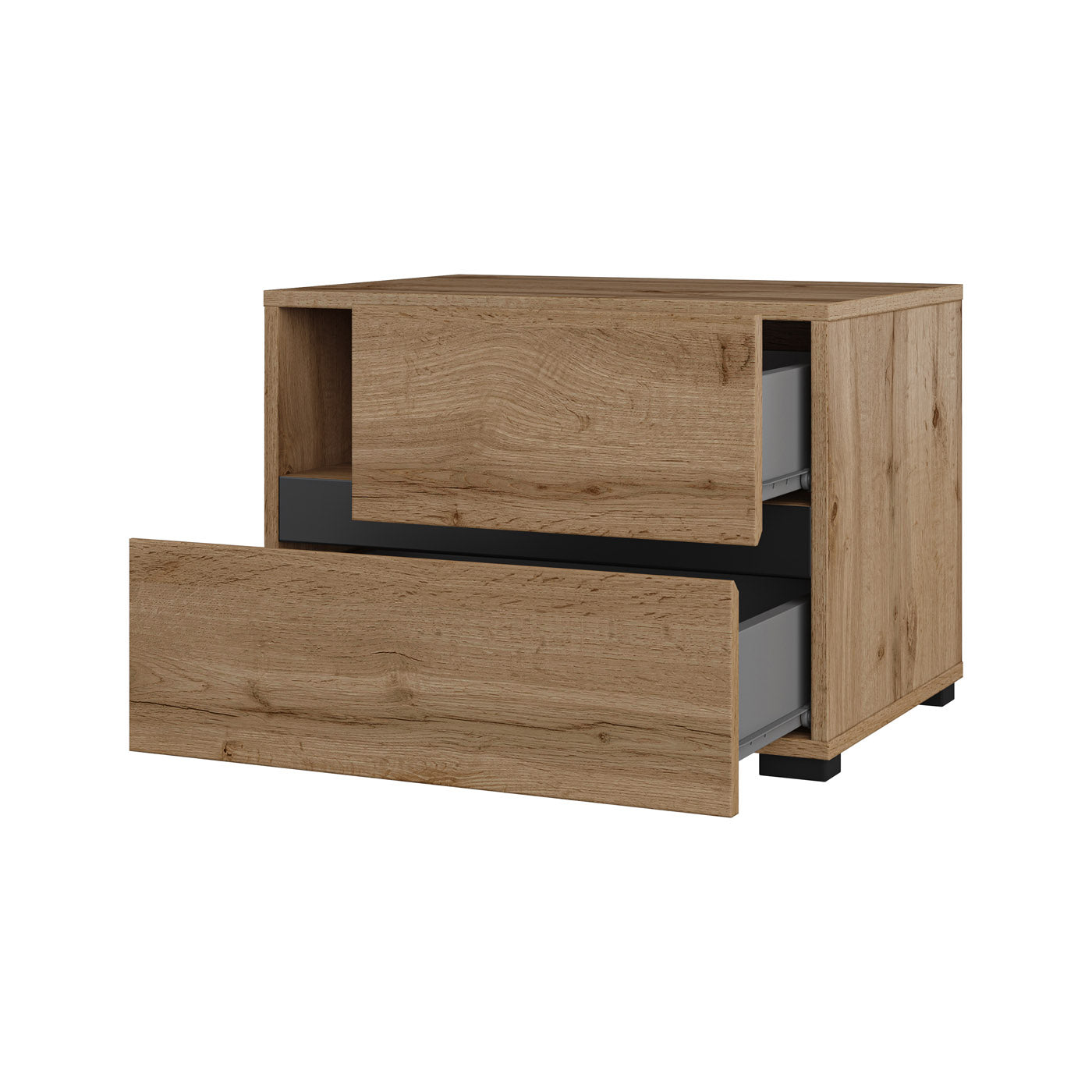 Naktsskapis (2) Krosit kolekcija 55/40/40 cm votan ozols