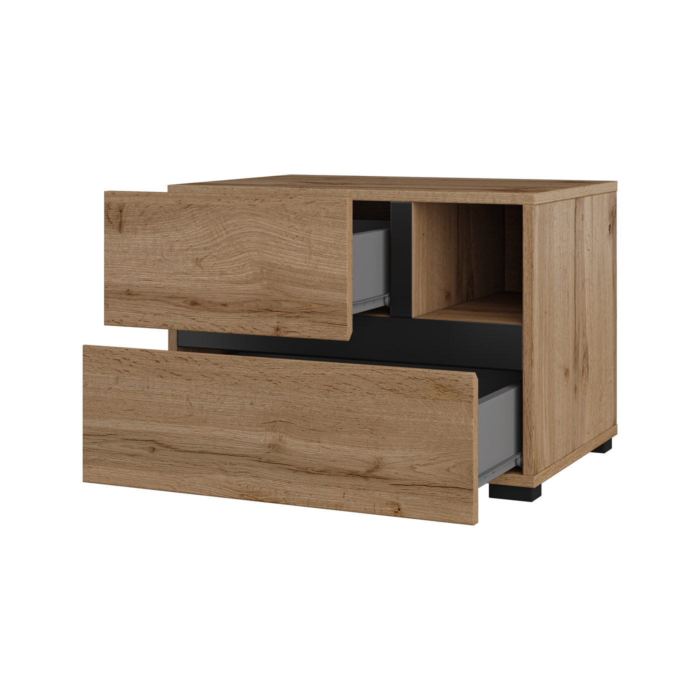 Naktsskapis (2) Krosit kolekcija 55/40/40 cm votan ozols