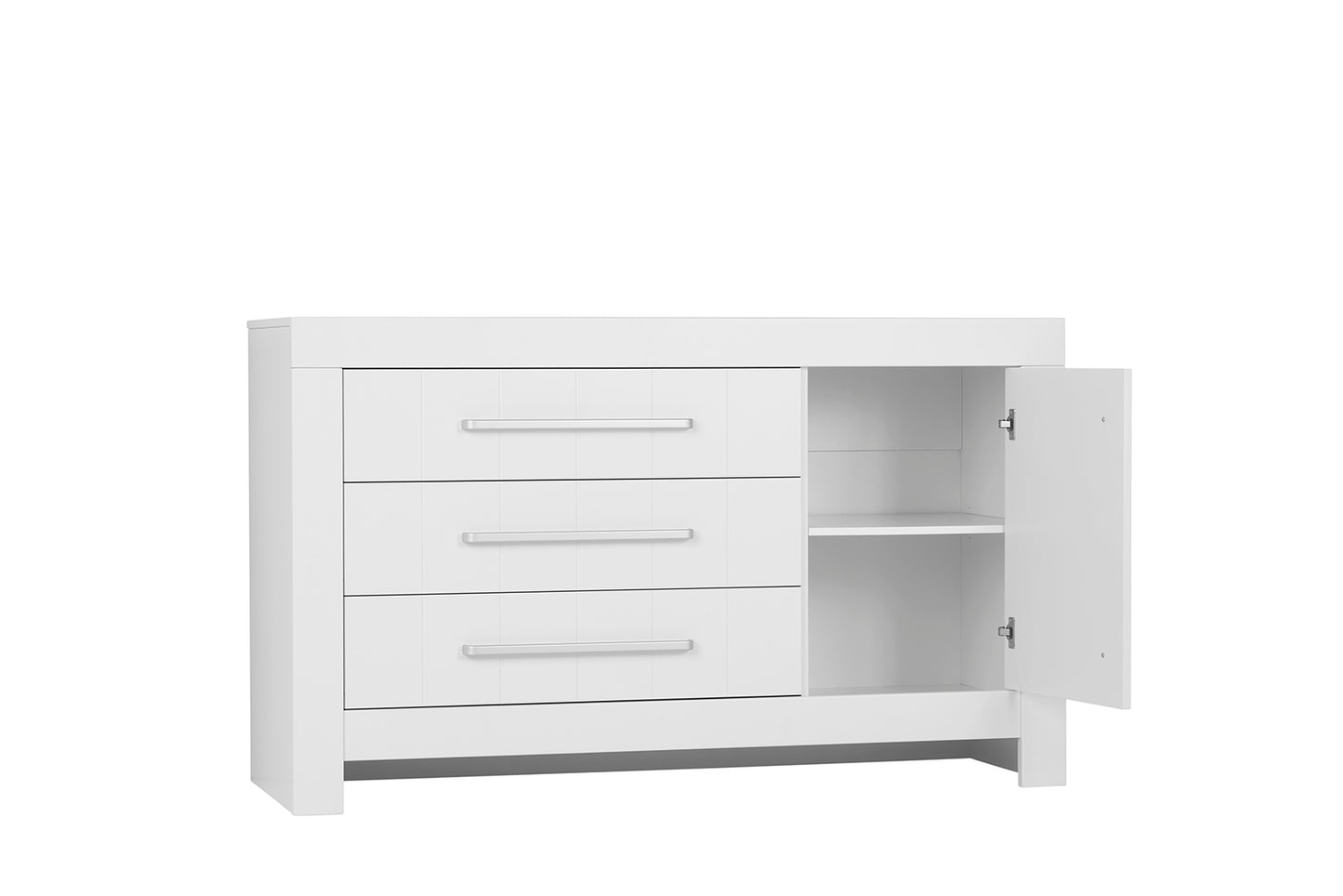 Kumode CAMU 56/156/94 cm balts - N1 Home