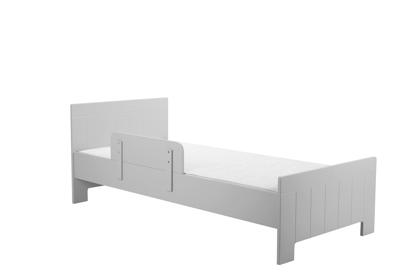 Gulta ar matraci CAMU 200/90 cm pelēks - N1 Home