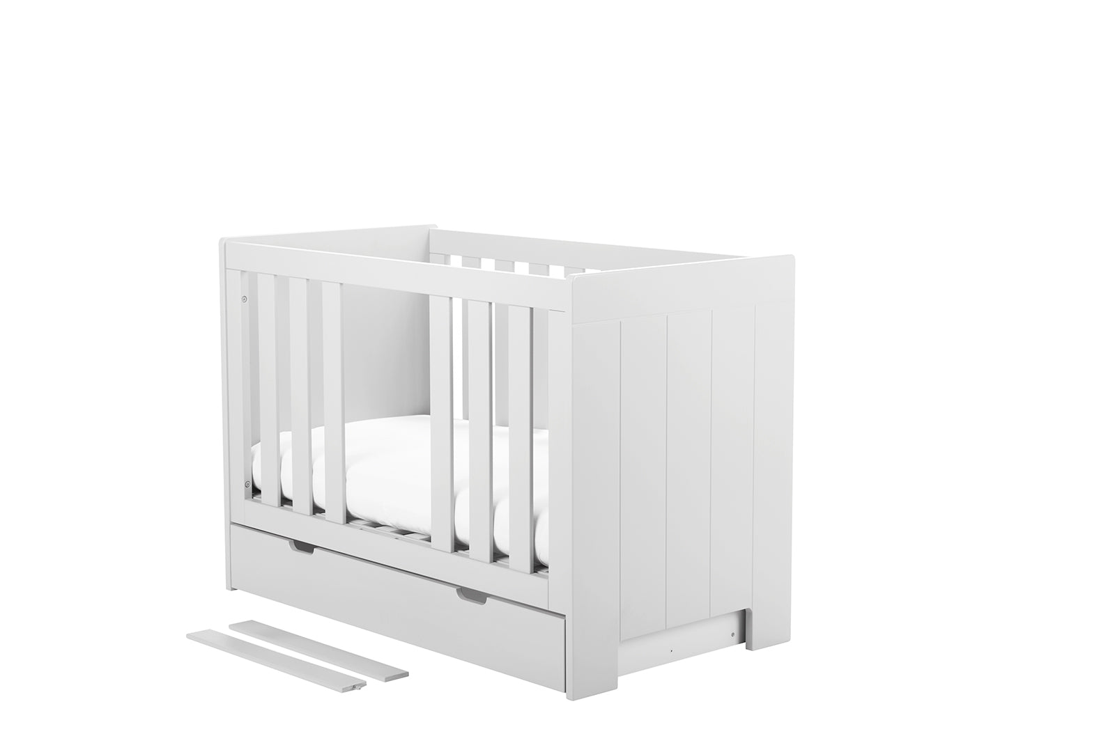 Gulta ar matraci CAMU 120/60 cm balts - N1 Home