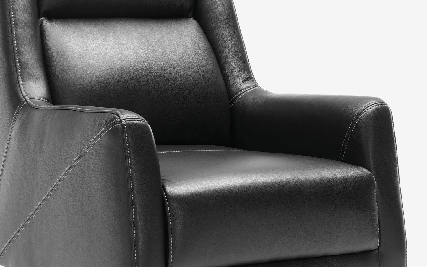 Krēsls Fiors 74/102/94 cm melns (adā)