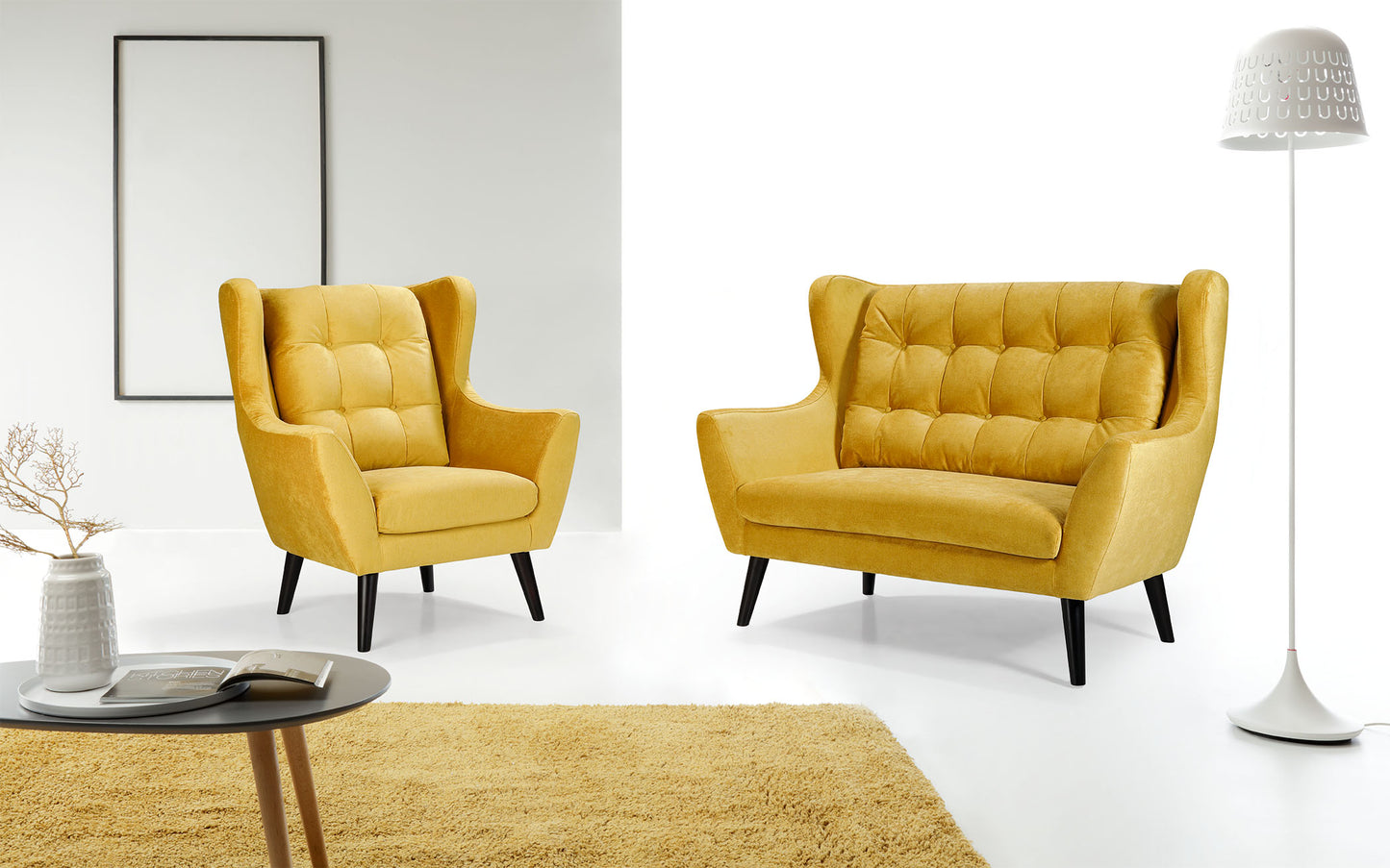 Krēsls Hary 81/107/94 cm pelēks