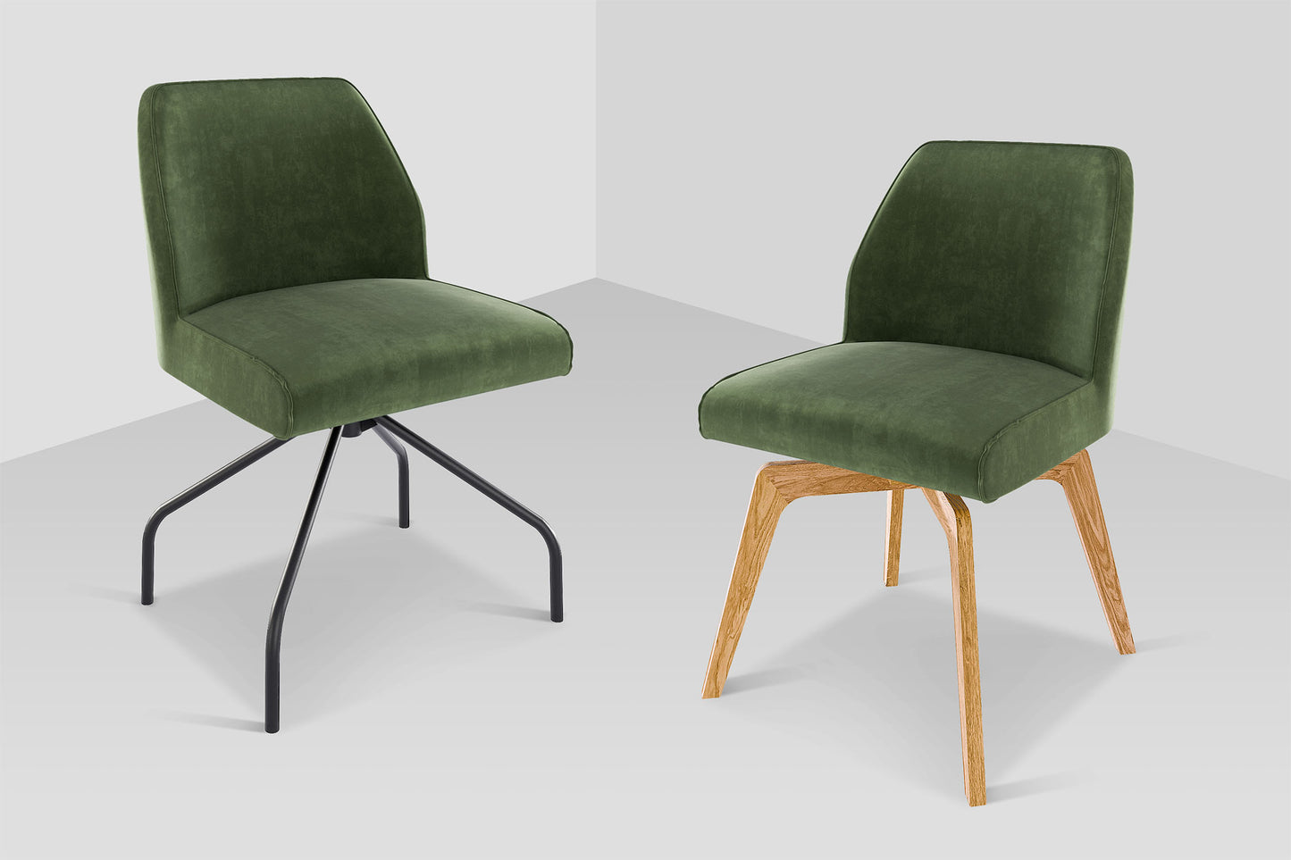 Krēsls Lofy W 56/81/62 cm olīves