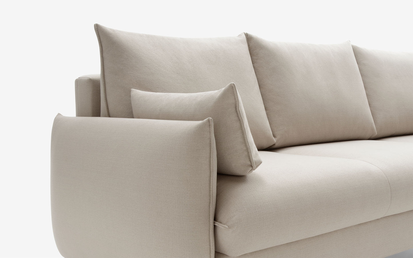 Dīvāns Nesko 225/97/100 pelēks - N1 Home