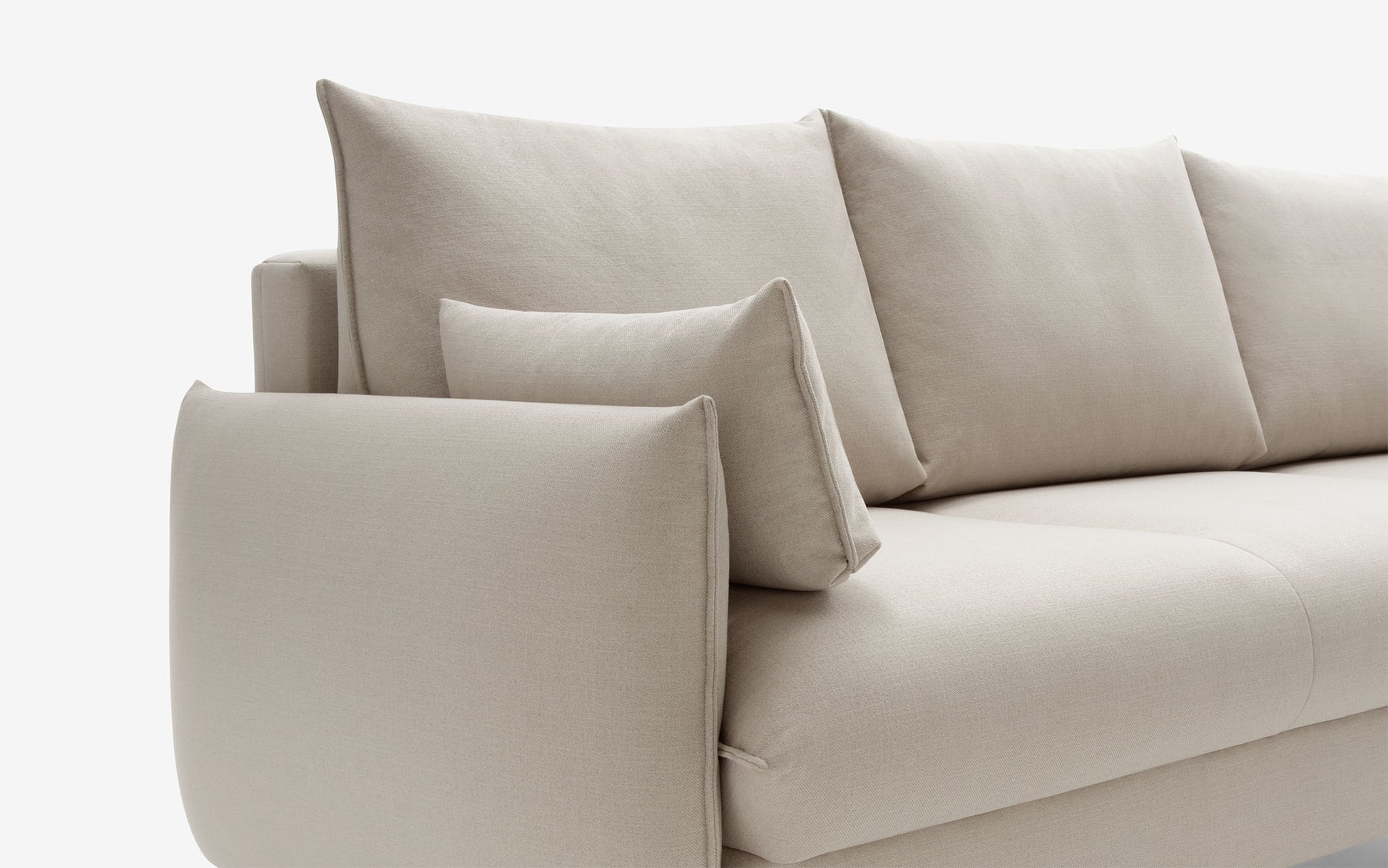 Dīvāns Nesko 225/97/100 pelēks - N1 Home