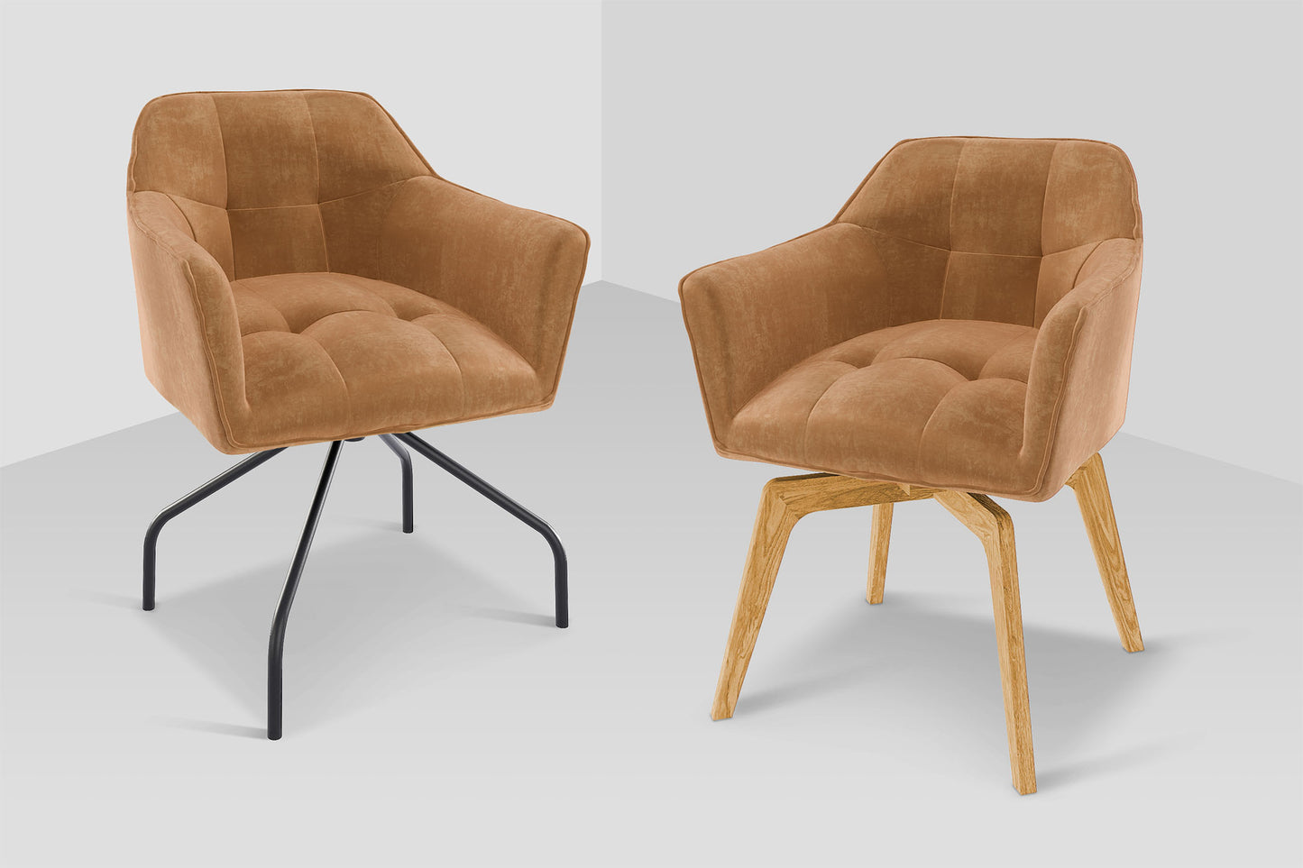 Krēsls Silia A 1 62/83/61 cm taupe