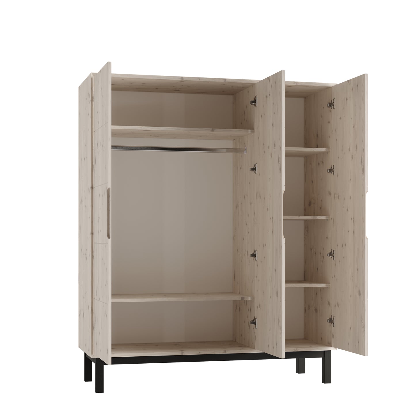 Trīsdurvju skapis FILO 53/148/180 cm - N1 Home