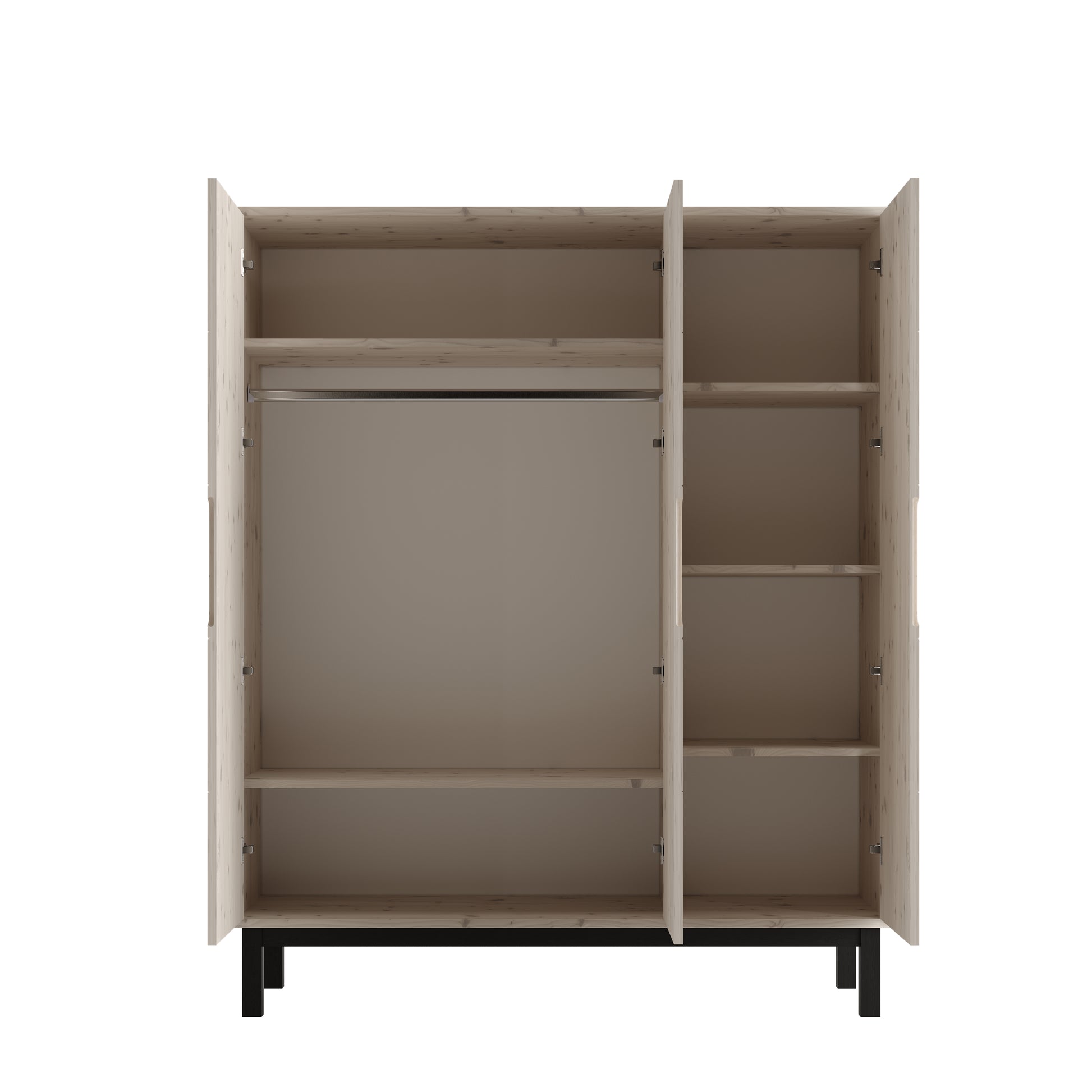 Trīsdurvju skapis FILO 53/148/180 cm - N1 Home