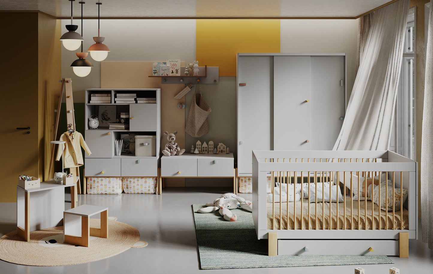 Atvilktne gultai un dīvānam 140×70 ARTY - N1 Home