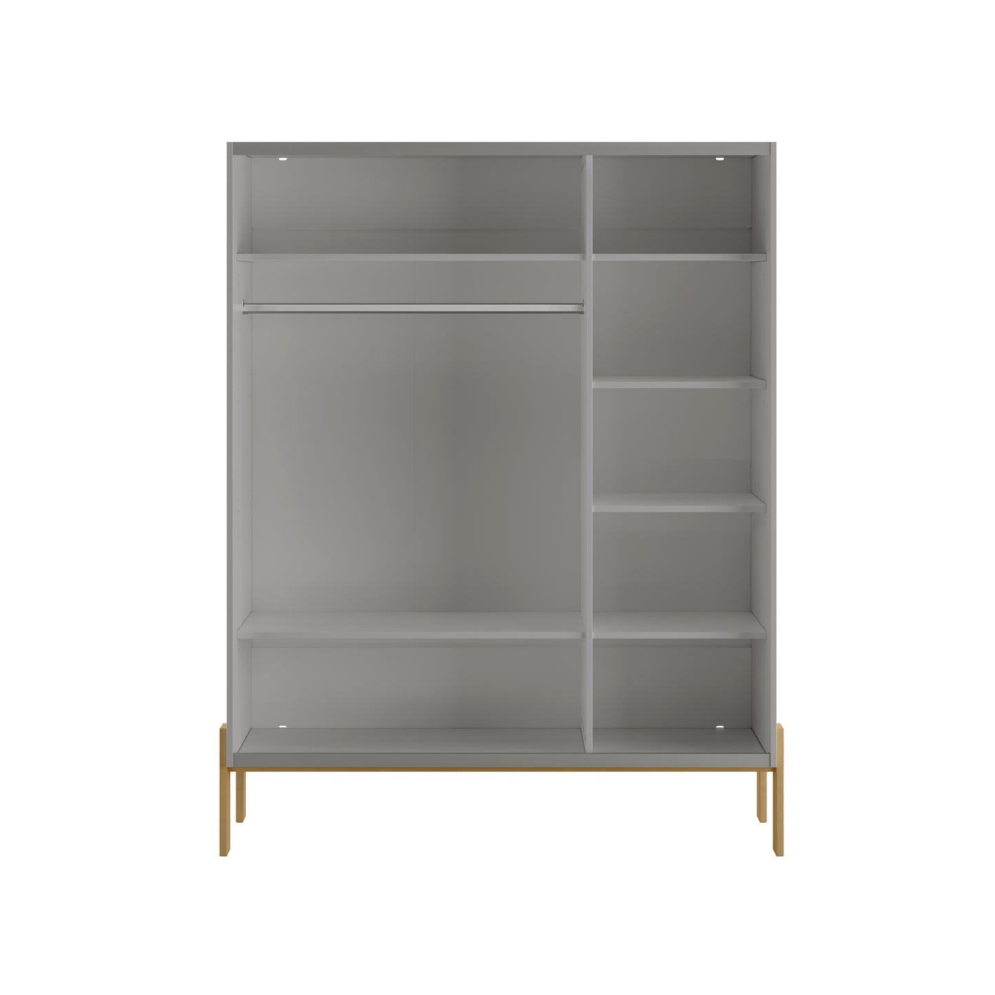 3 durvju skapis ar bīdāmām durvīm ARTY 51/154/182 cm melamīns - N1 Home