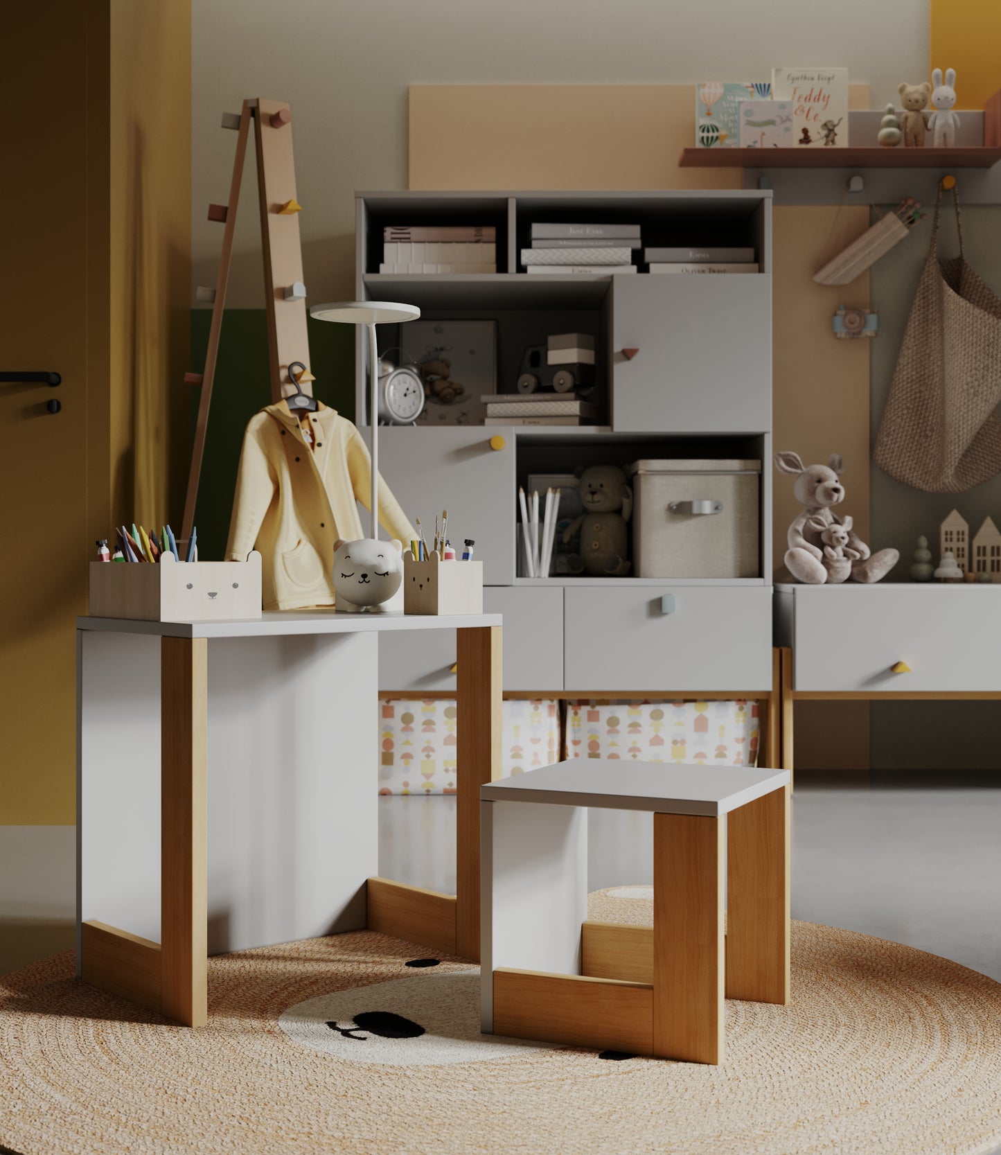 Galds un krēsls ARTY melamīns - N1 Home