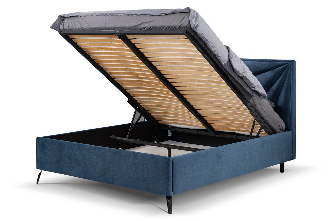 Gulta Dakore 140/160/180 x 200 cm zils - N1 Home