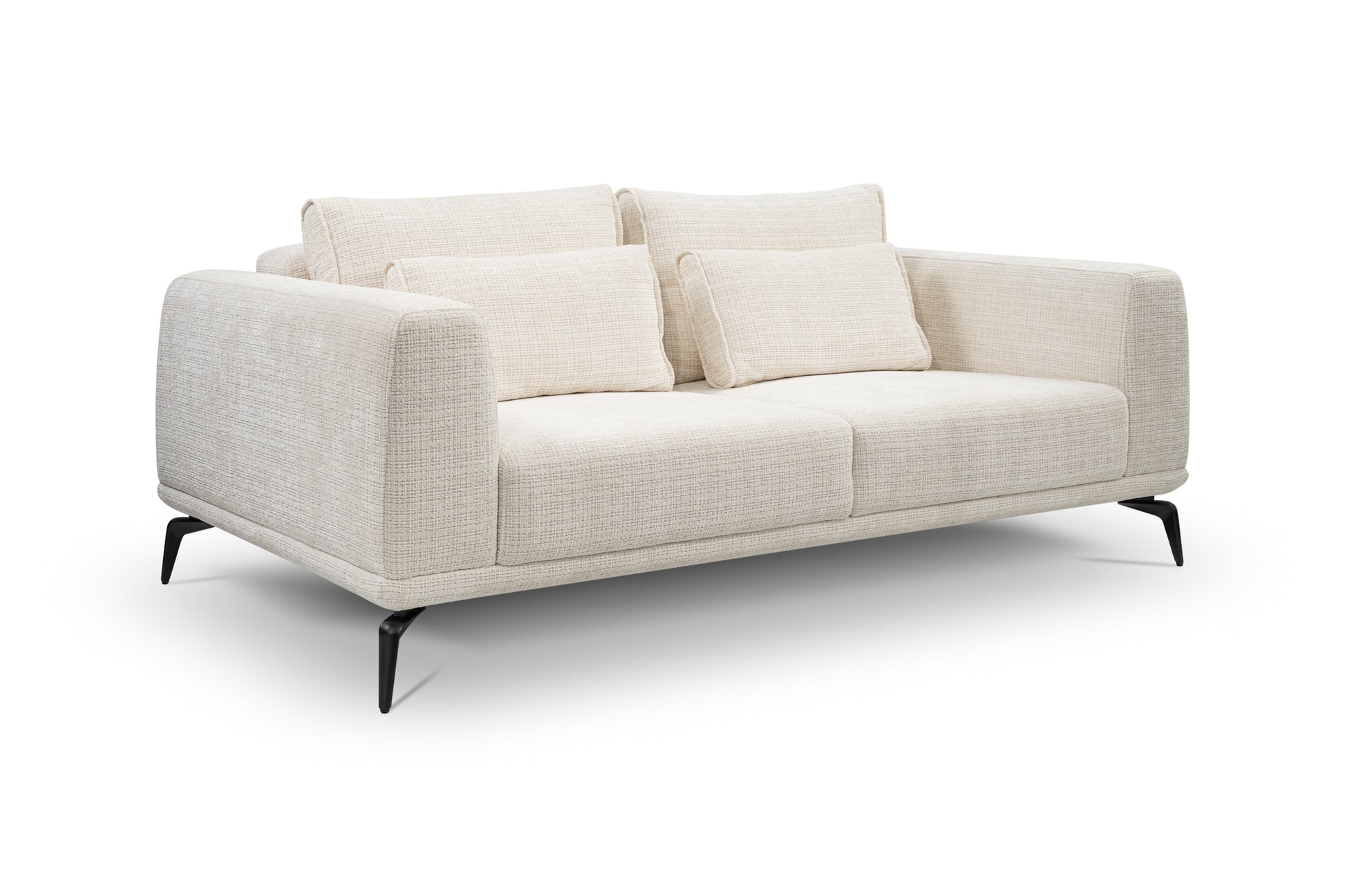 Dīvāns Avin 193/82/115; 234/82/113 cm krēms - N1 Home