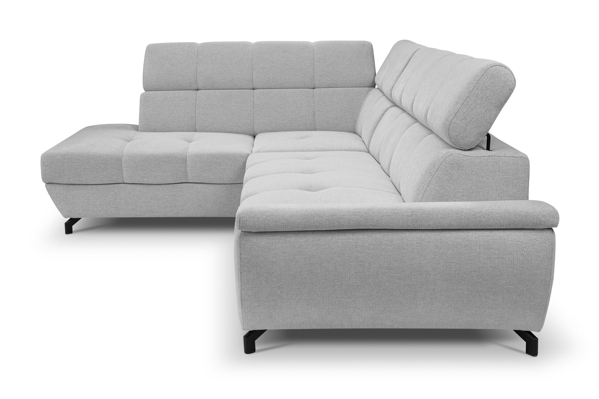 Dīvāns Boso 263/93/104 cm pelēks - N1 Home