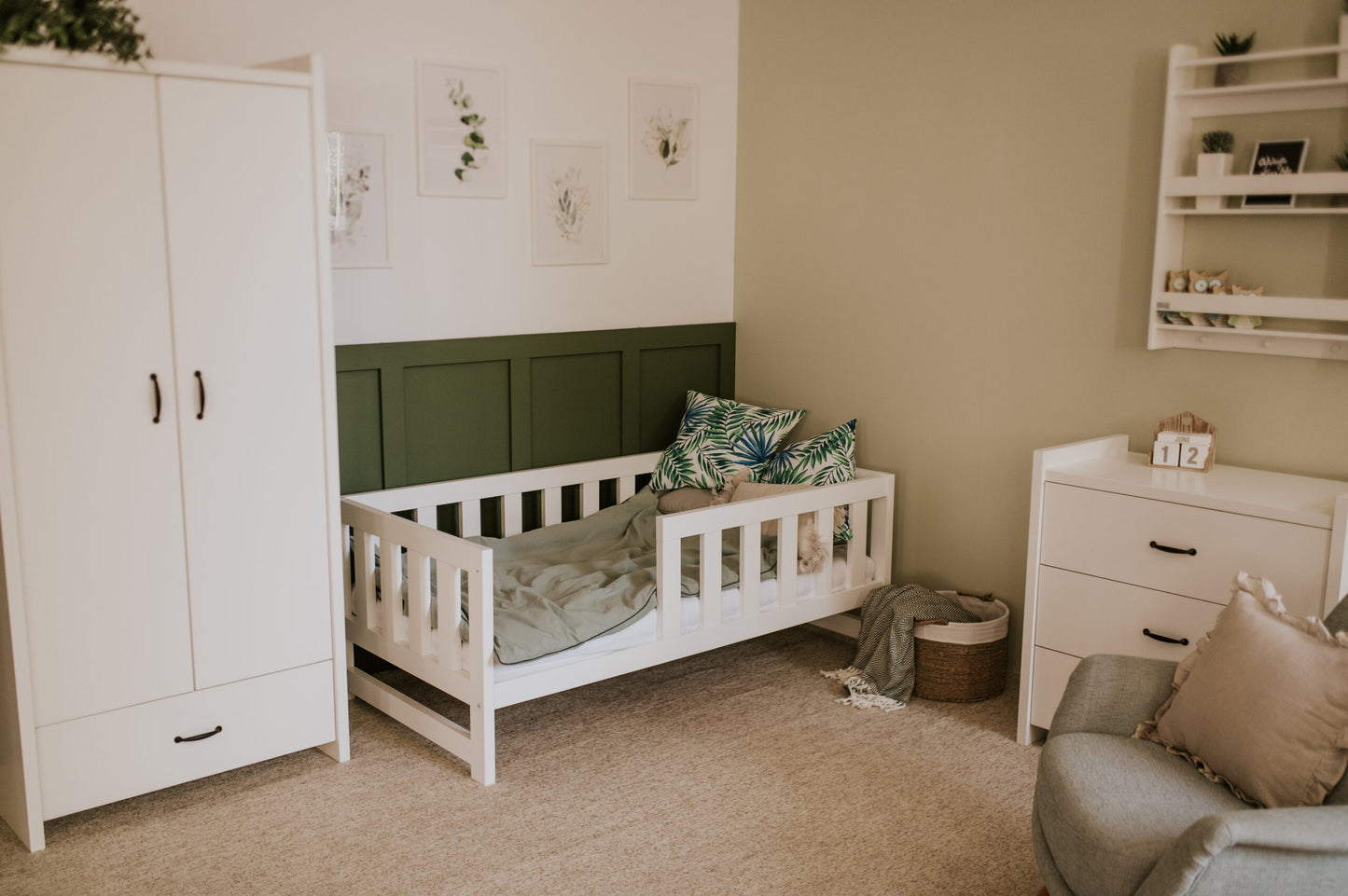 Gulta BELL 167 /65 /88 cm balts - N1 Home