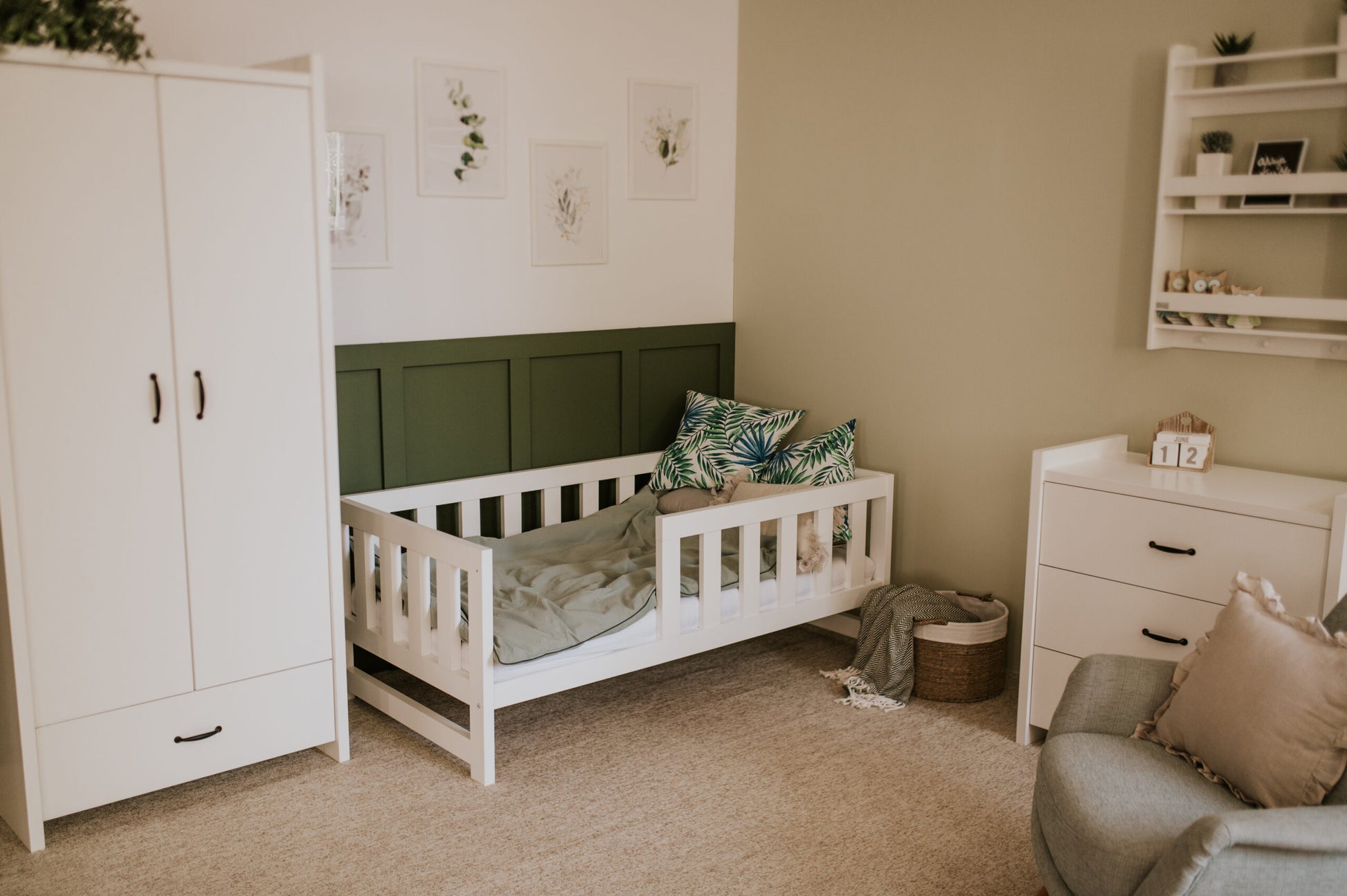 Gulta BELL 167 /65 /88 cm balts - N1 Home