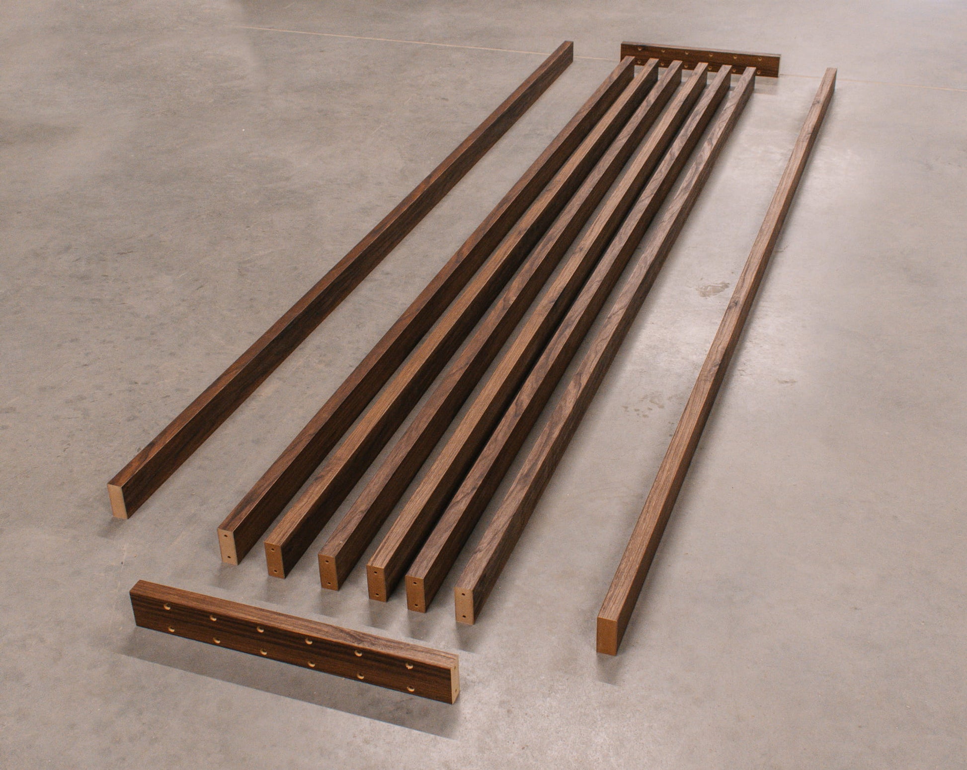 Lameļu starpsiena rieksts 59/99/147/203/261 cm/augstums pēc pasūtījuma - N1 Home