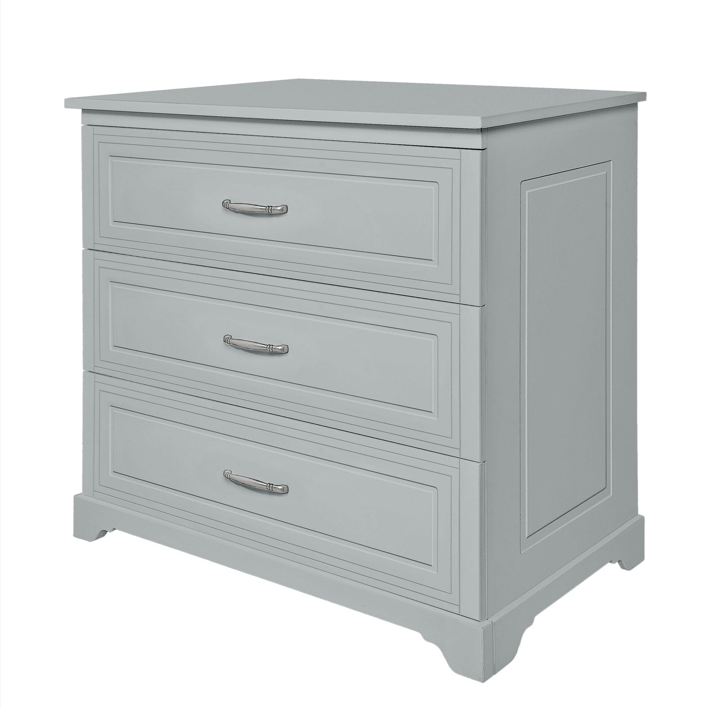 Kumode Melia 89.5cm x 98cm x 53cm  pelēks - N1 Home