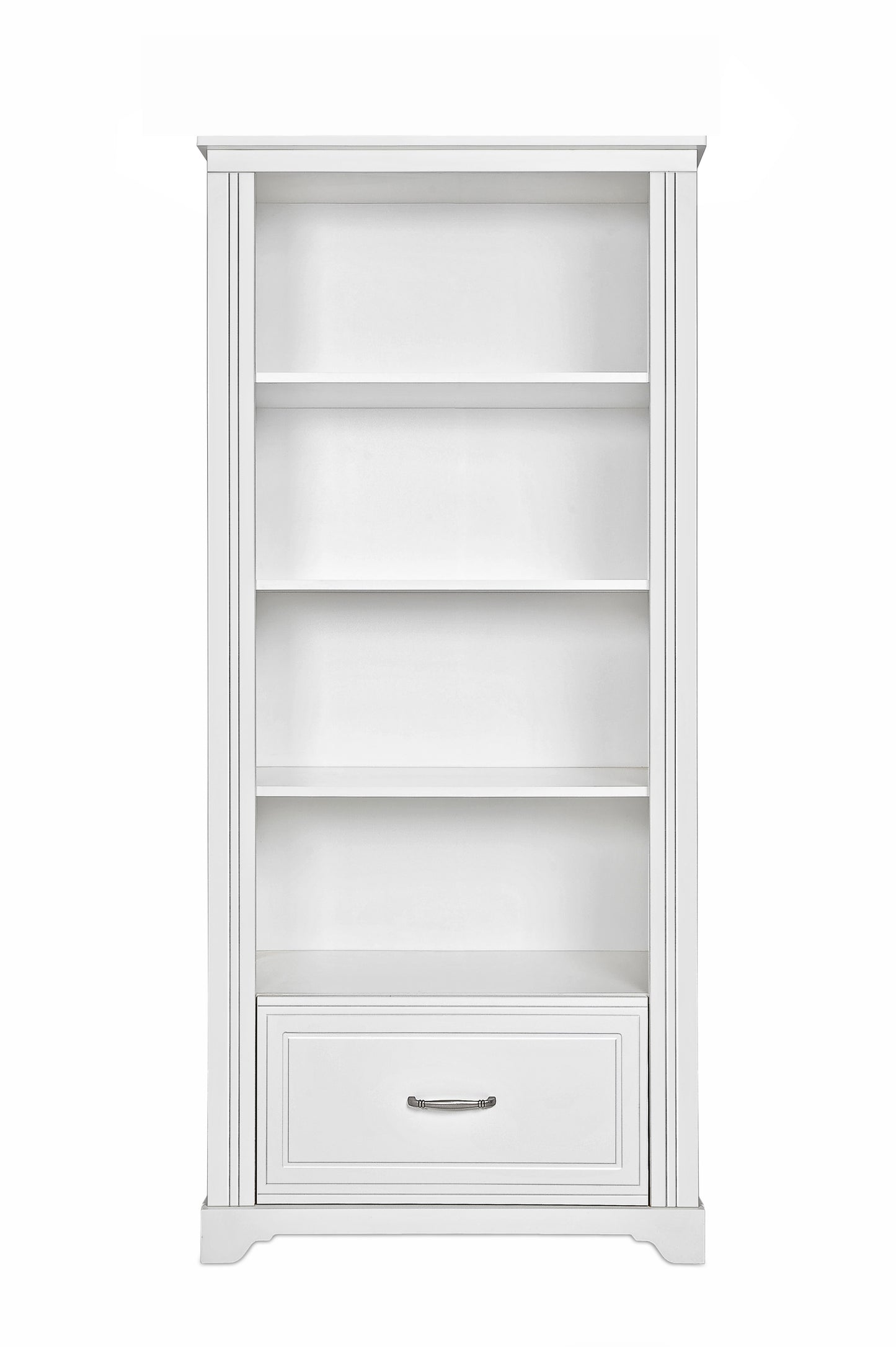 Grāmatu skapis Melia 180cm x 81cm x 48cm balts - N1 Home