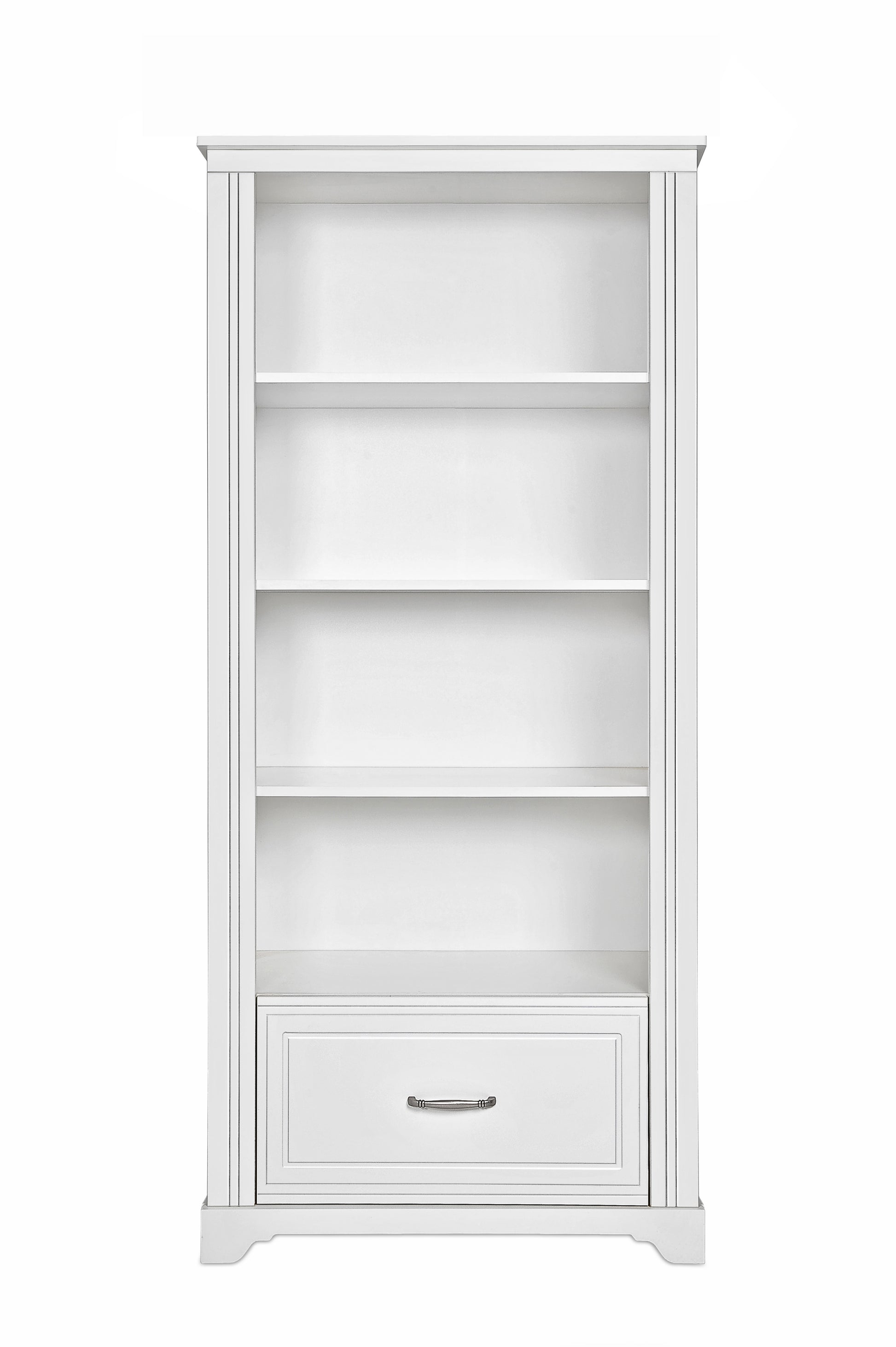 Grāmatu skapis Melia 180cm x 81cm x 48cm balts - N1 Home