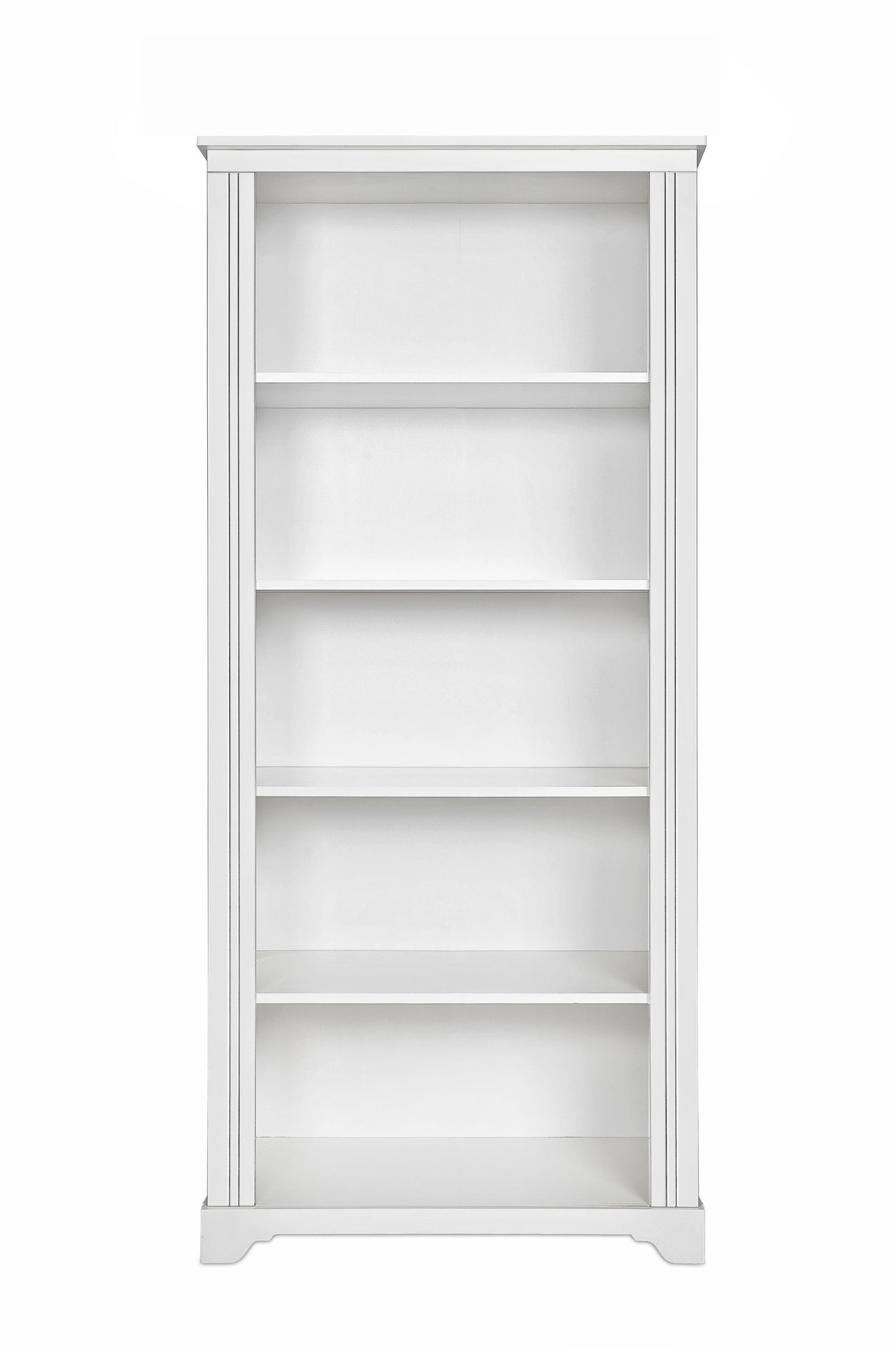 Grāmatu skapis Melia 180cm x 81cm x 48cm balts - N1 Home