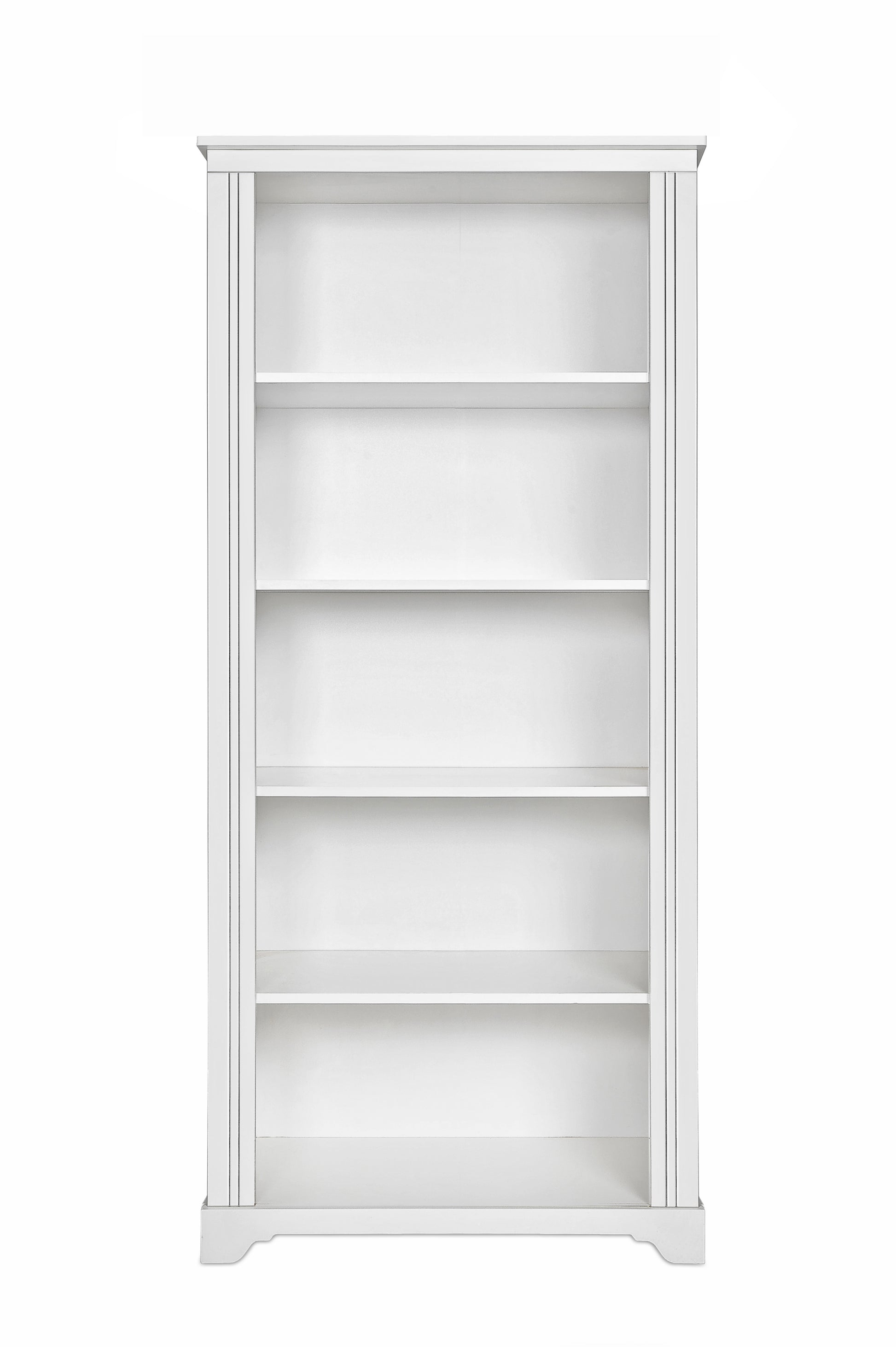 Grāmatu skapis Melia 180cm x 81cm x 48cm balts - N1 Home