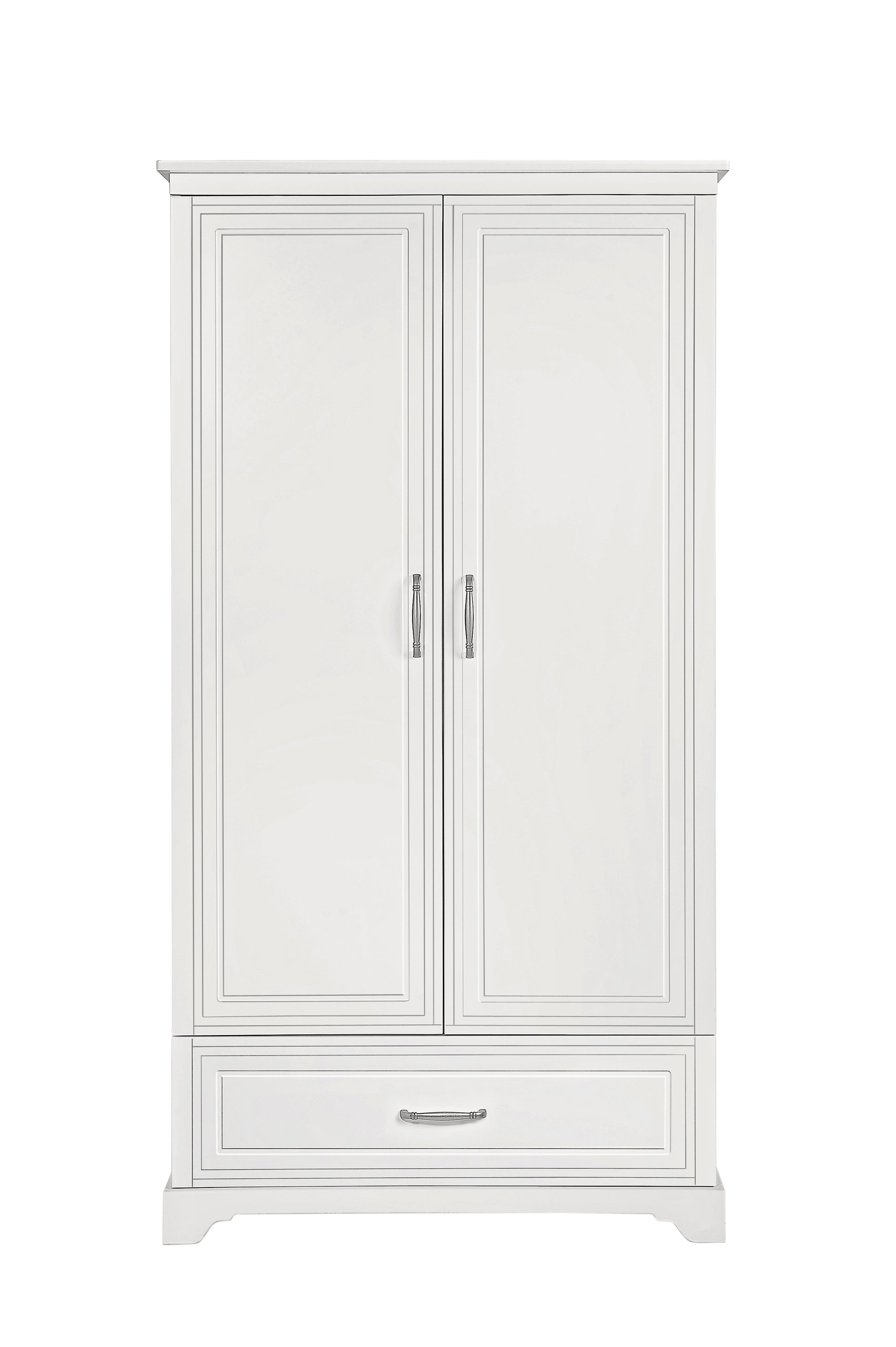 Skapis 2 d Melia 180cm x 98cm x 53cm balts - N1 Home