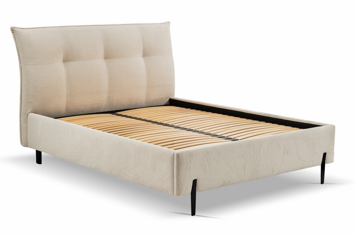 Gulta Dalaje 140/160/180x200 cm bēšs - N1 Home