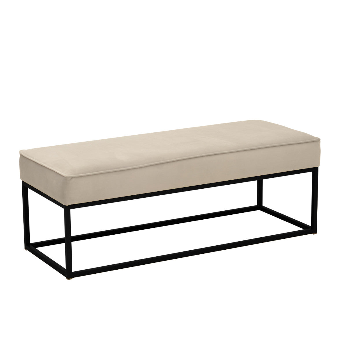 Pufs AL 120/43/48 cm bēšs - N1 Home