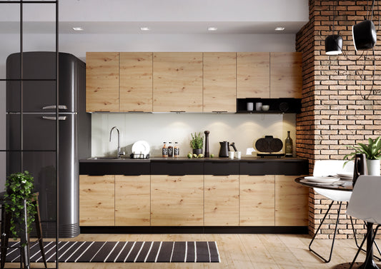 Virtuve BORA 260 cm artizan ozols - N1 Home