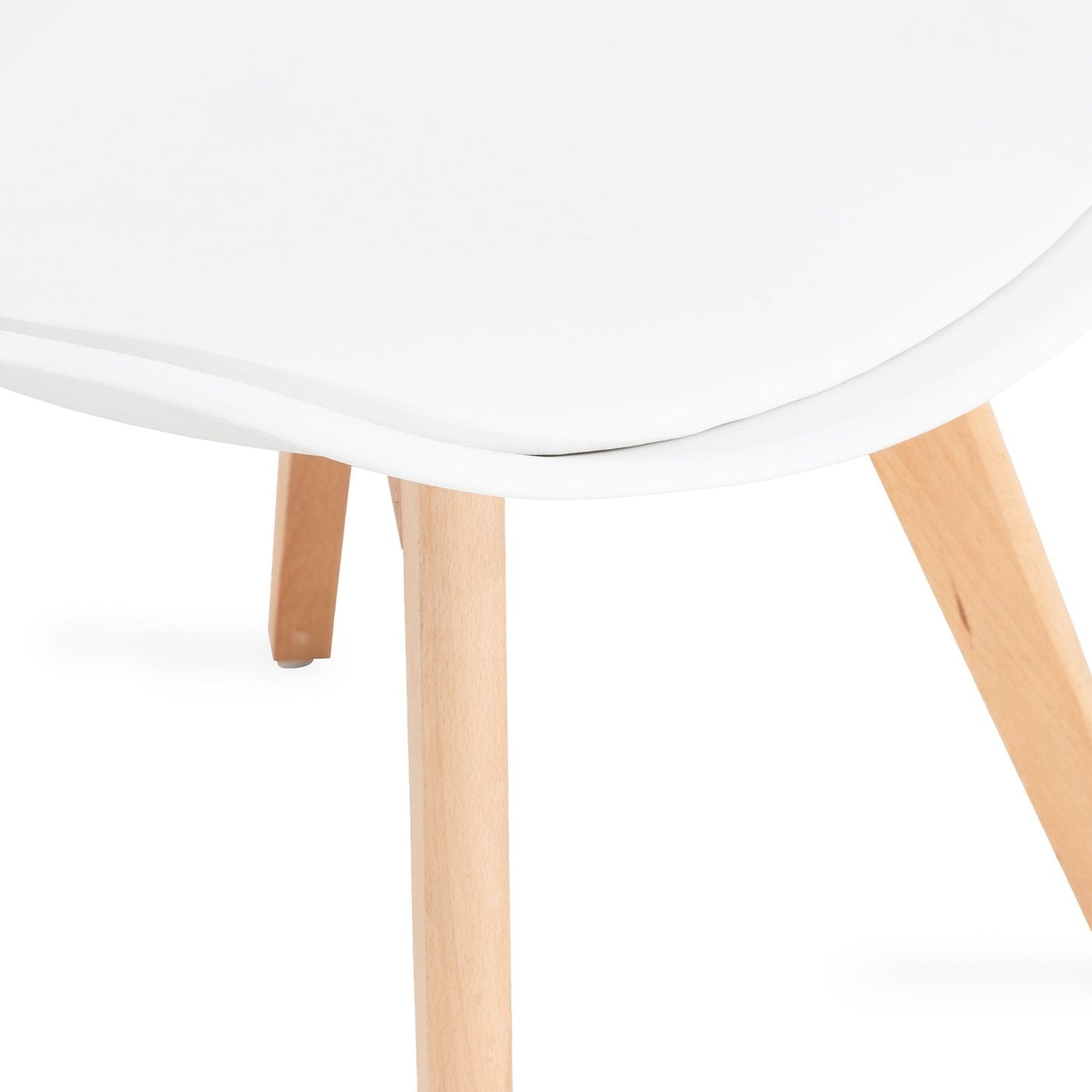 FISCO krēsls, plastmasa, balts 49x41x84 cm