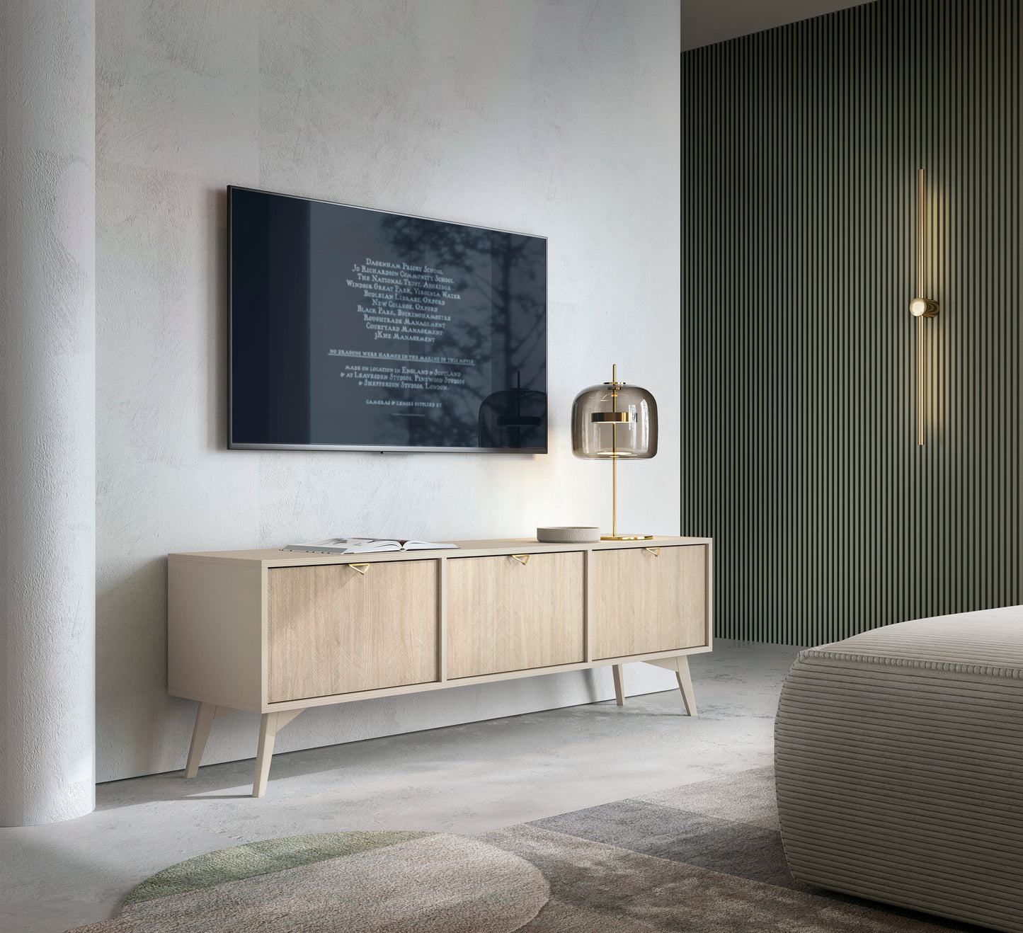 RTV skapis FIORD 158/52/38 cm - N1 Home