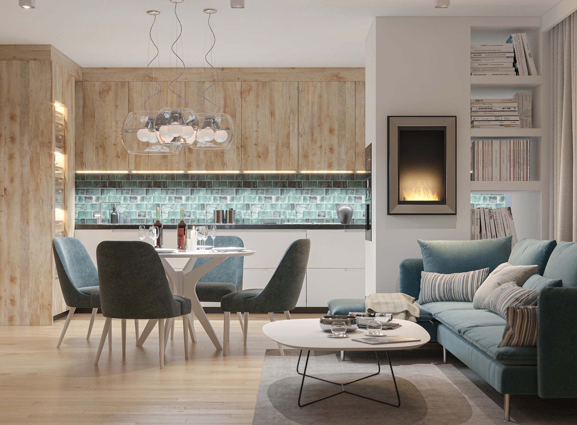 Biokamīns Frams 550 55/79/20 cm inox - N1 Home