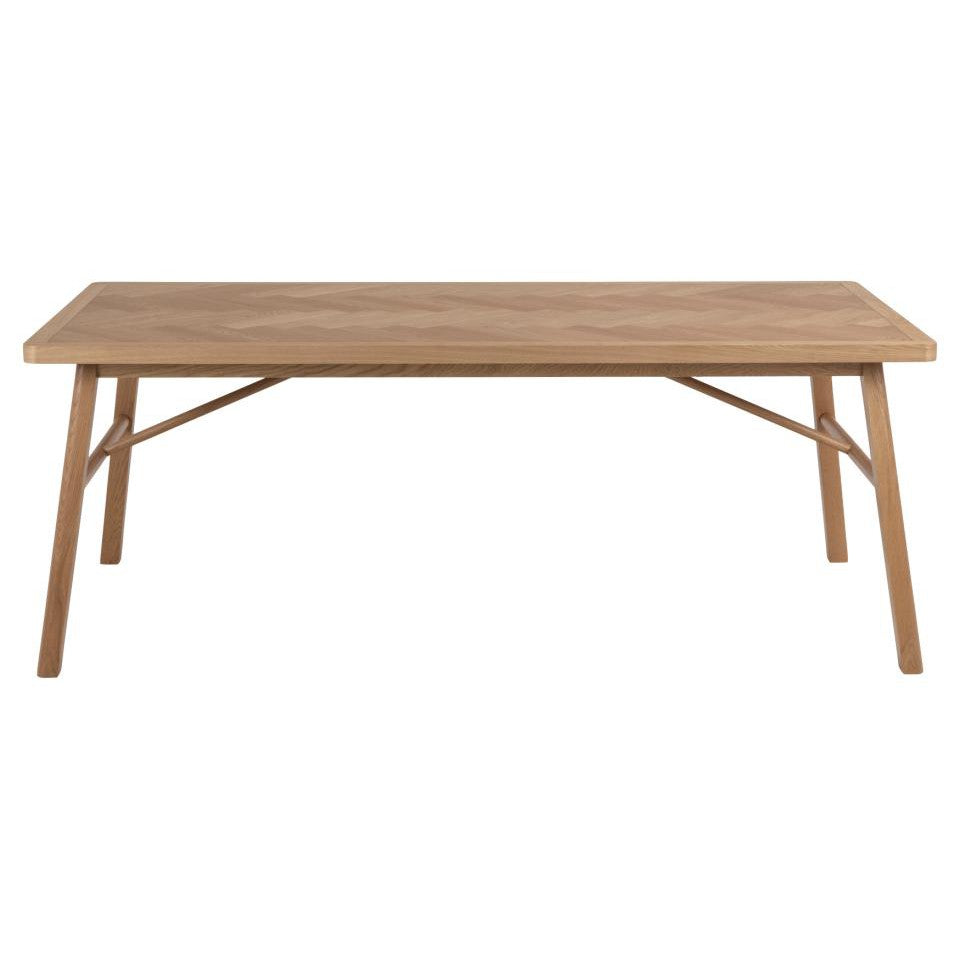 GA taisnstūra pusdienu galds ozola PU lakots finieris 200x100x75 cm