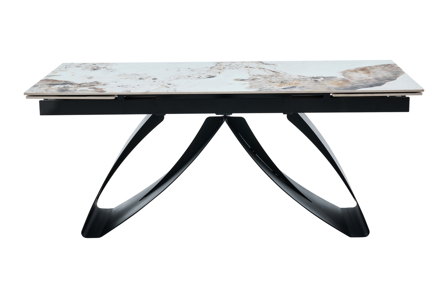 Galds Dora 180-260/90/76 cm balts. Ekskluzīvi! - N1 Home