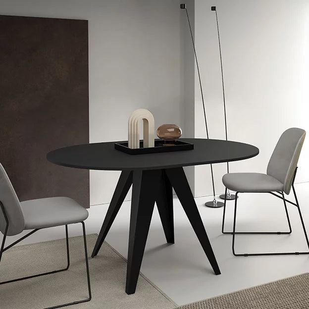 Galds Gera 90/76; 100/76 cm Black Molet