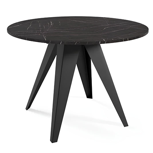 Galds Gera 90/76; 100/76 cm Black Pietra Grigia