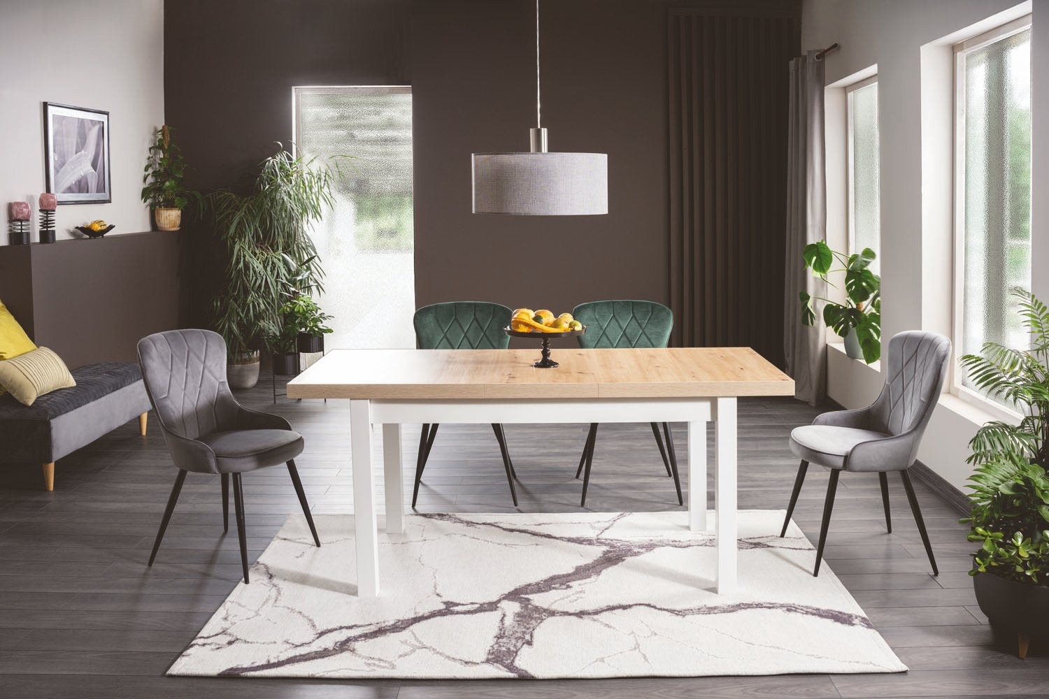 Galds PR 80x140-218 cm