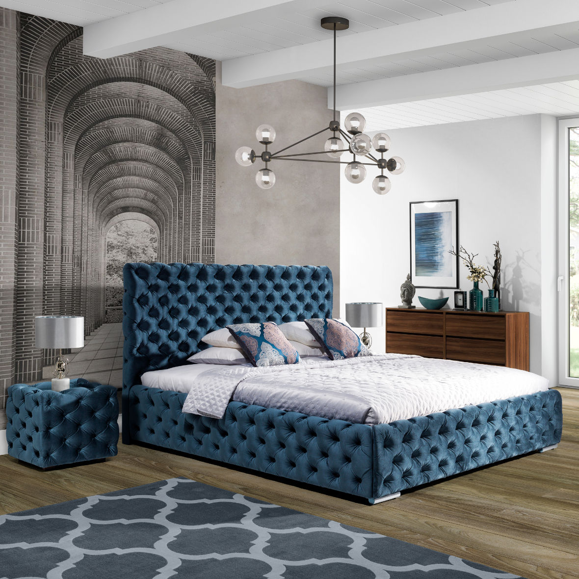 Gulta HABI bez konteineru 140/160/180/100 x 200 cm - N1 Home