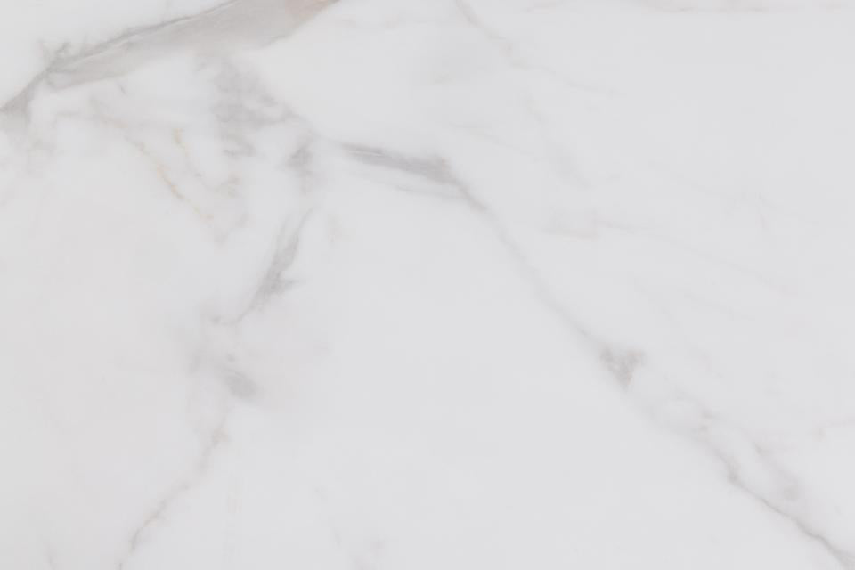 HEVE apaļš pusdienu galds,balta Akranes neapstrādāta keramika Ø119x75,5 cm