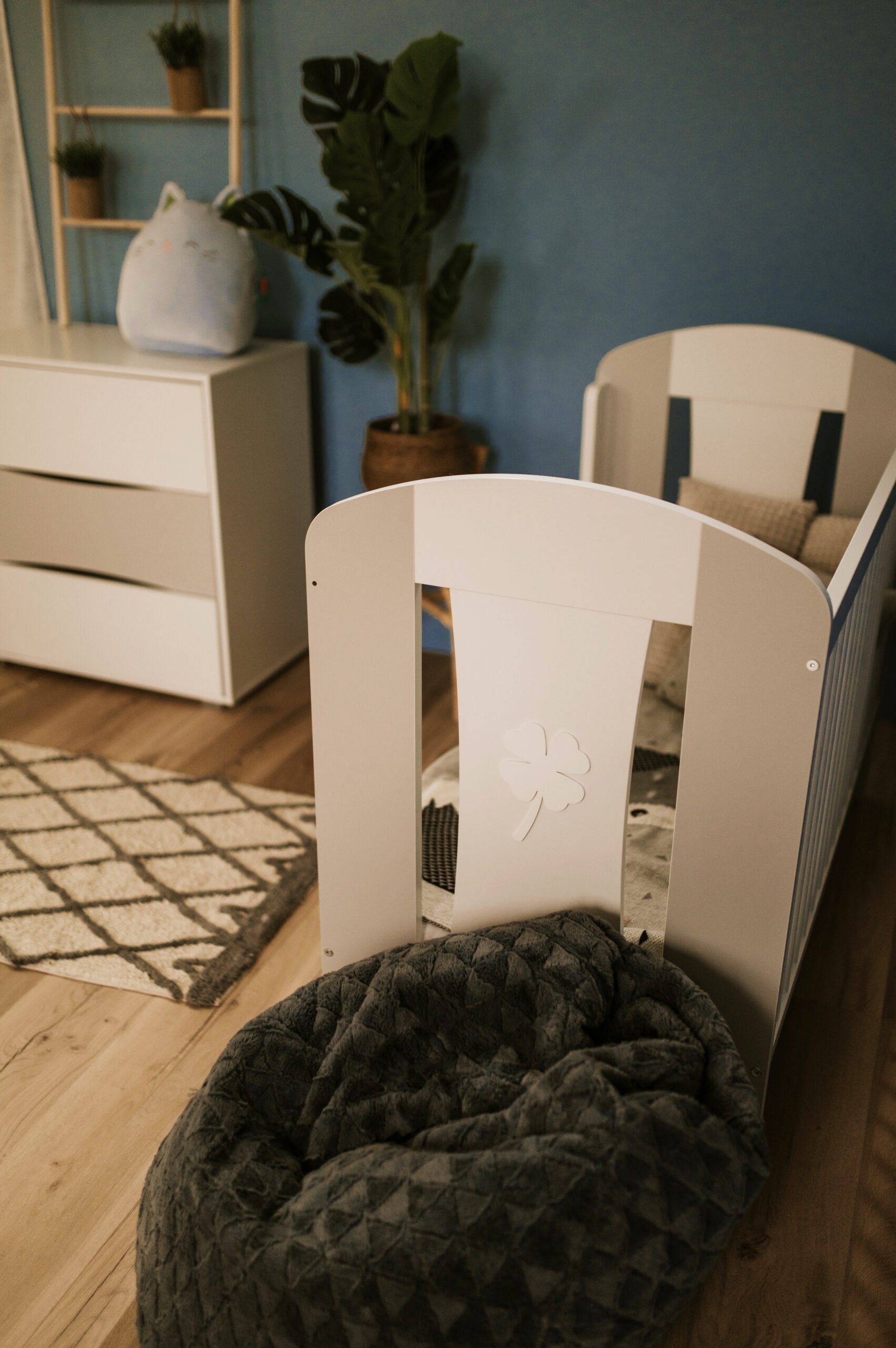 Gulta Āboliņš 125 /99 /66 cm balts - N1 Home