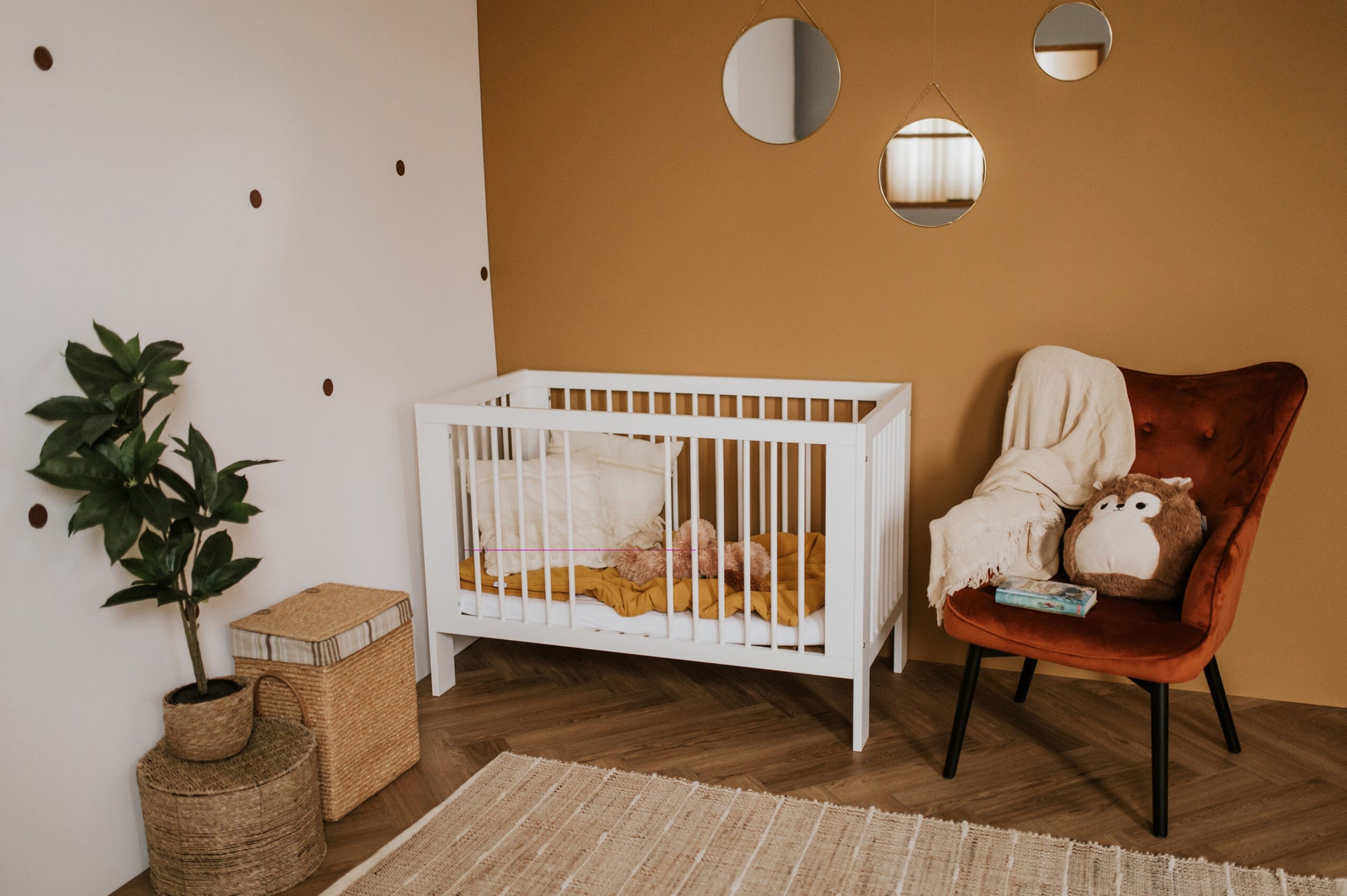 Gulta LIVY 125/86/66 cm balts - N1 Home