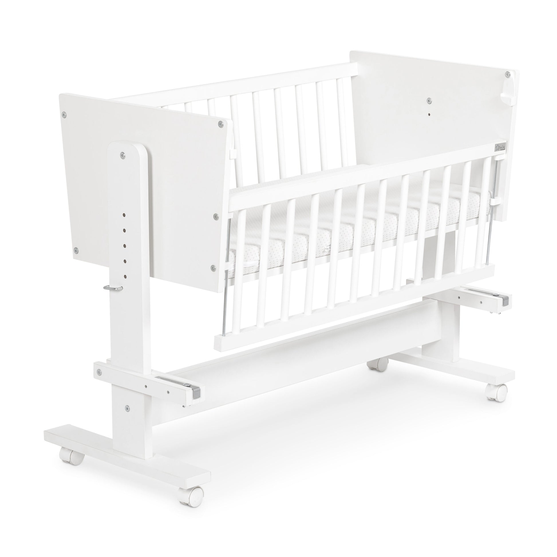 Šūpuļa BEMBI  107 /80 /50 cm balts - N1 Home