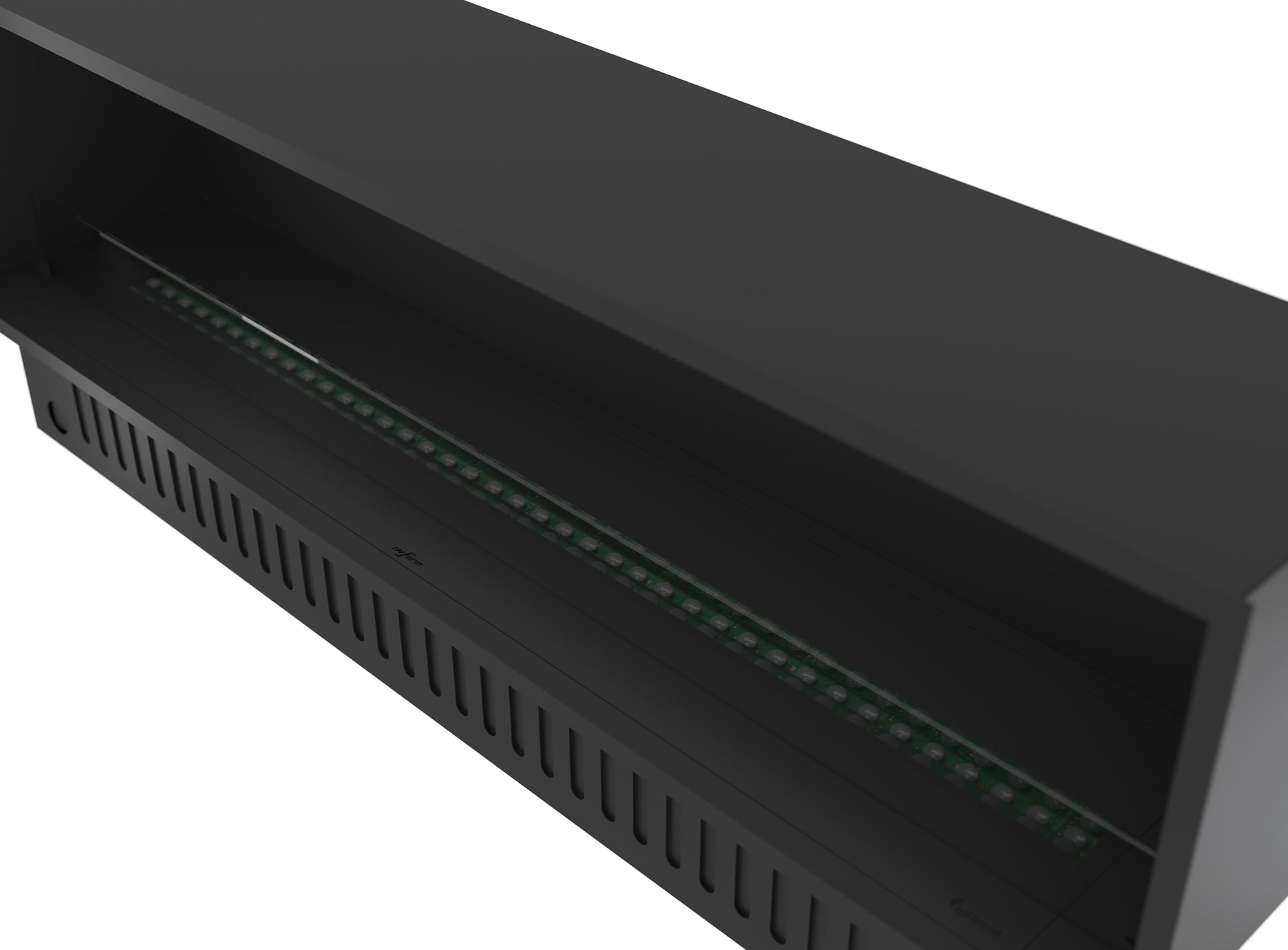 Elektriskais kamīns Invap inside 180/45/40 cm melns - N1 Home