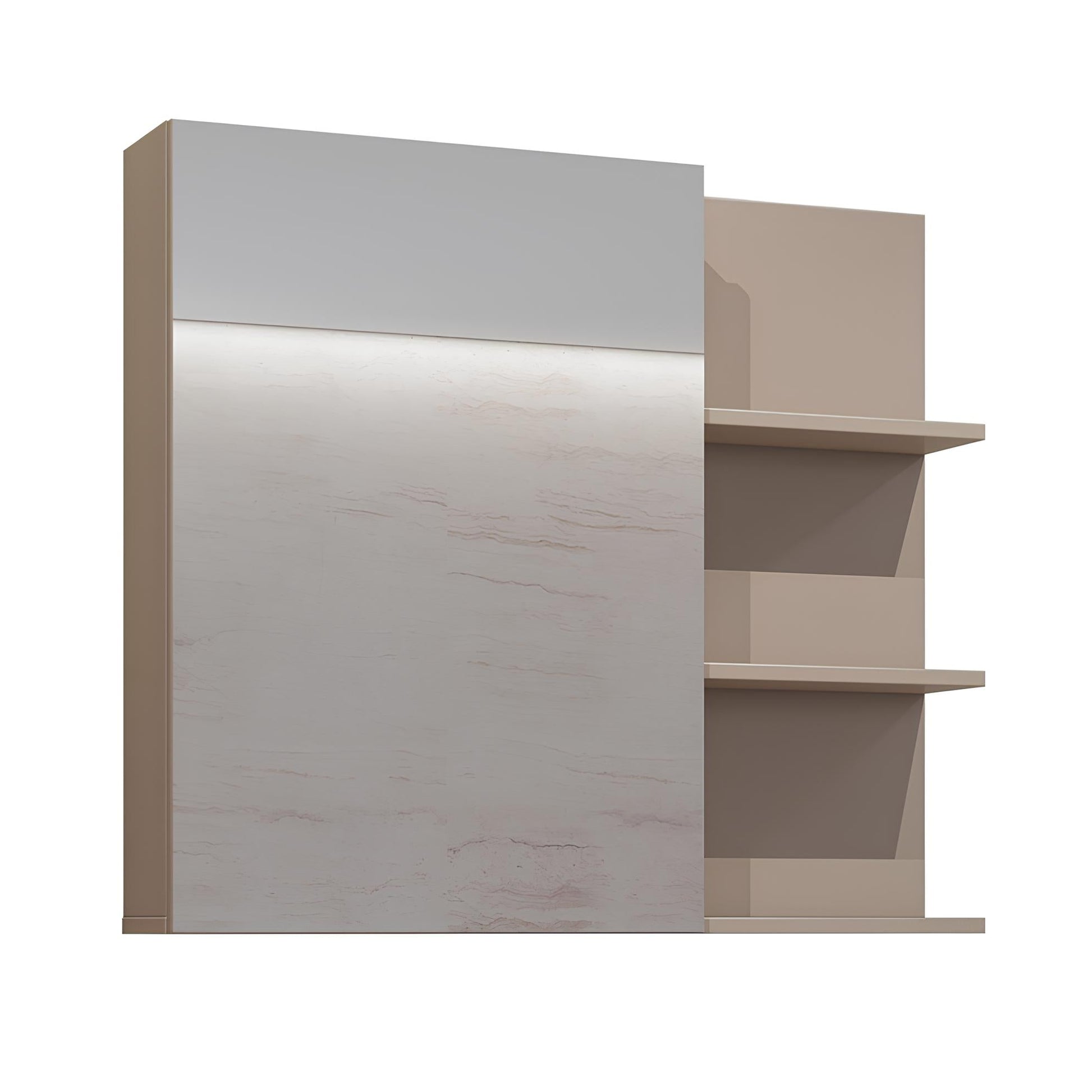 Skapis Iriva 35/30/172 cm congo/melns - N1 Home