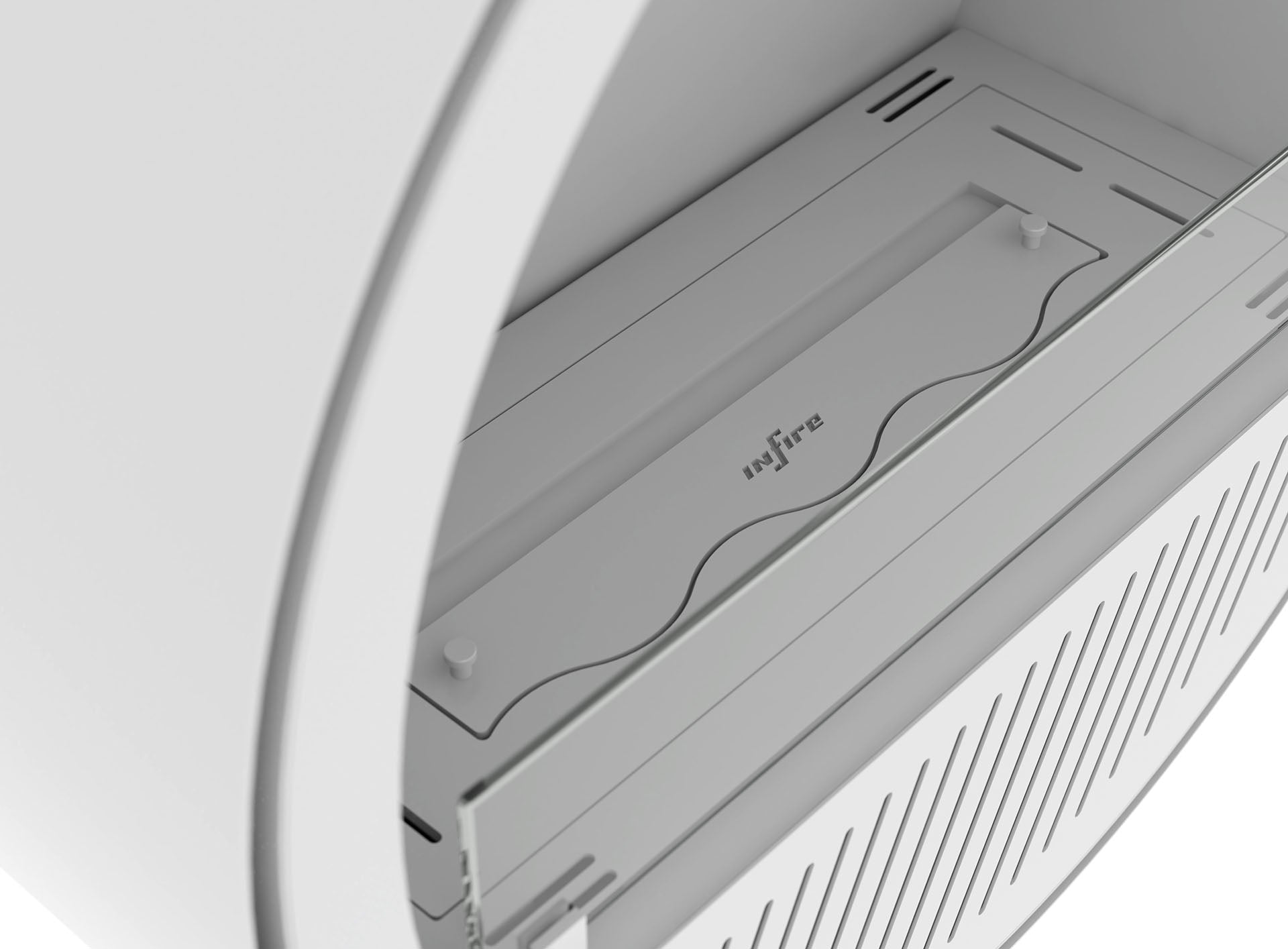 Biokamīns Incyrc Slim wall 72/30 cm balts - N1 Home