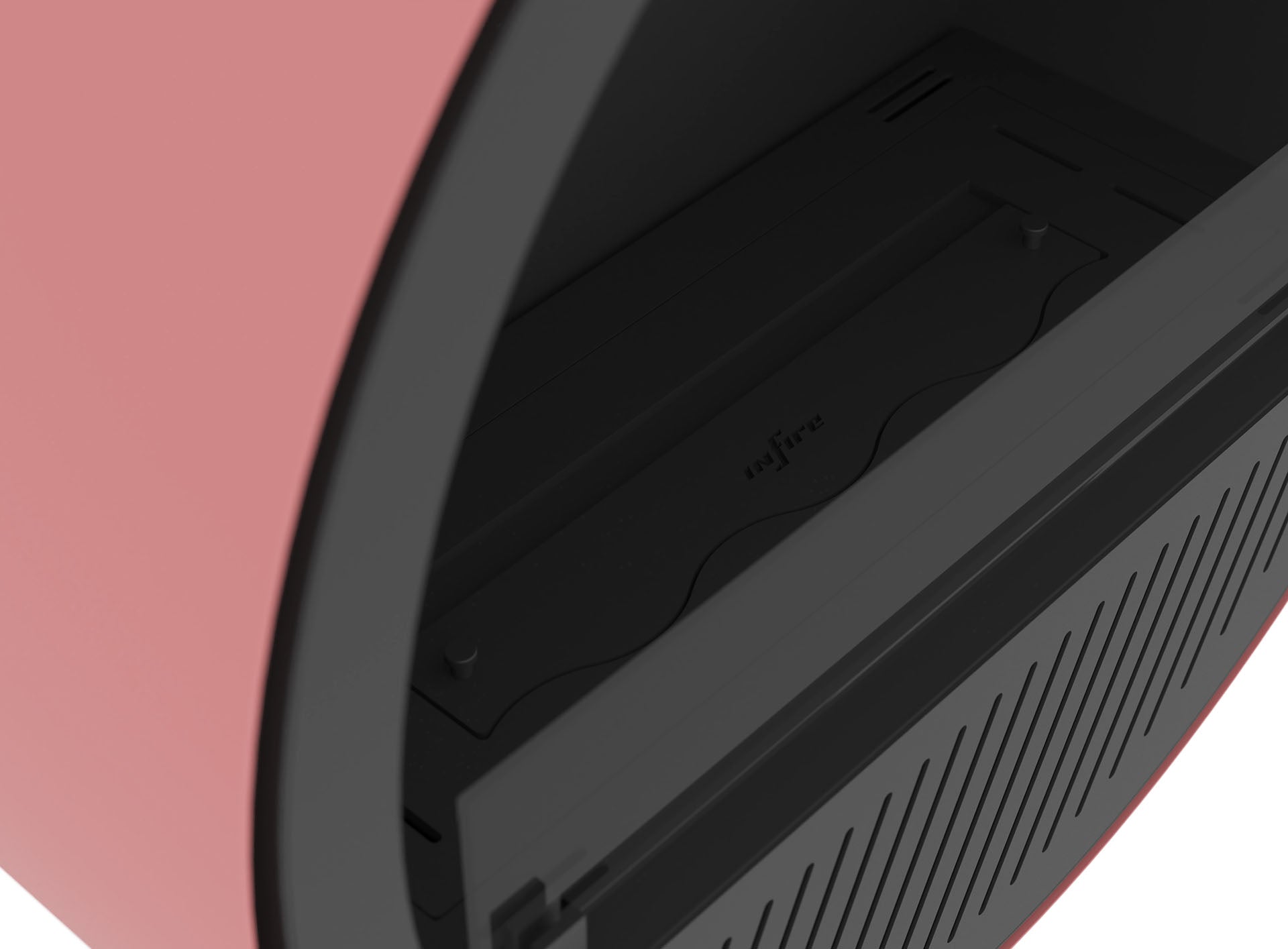 Biokamīns Incyrc Slim wall 72/30 cm rozā - N1 Home